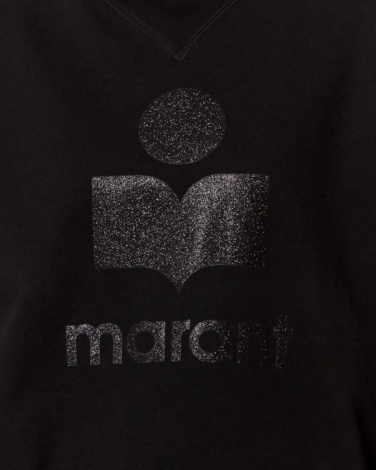 Sweatshirt Moby — Noir, vue 3 ; référence SW0003FAA1M77E01BK