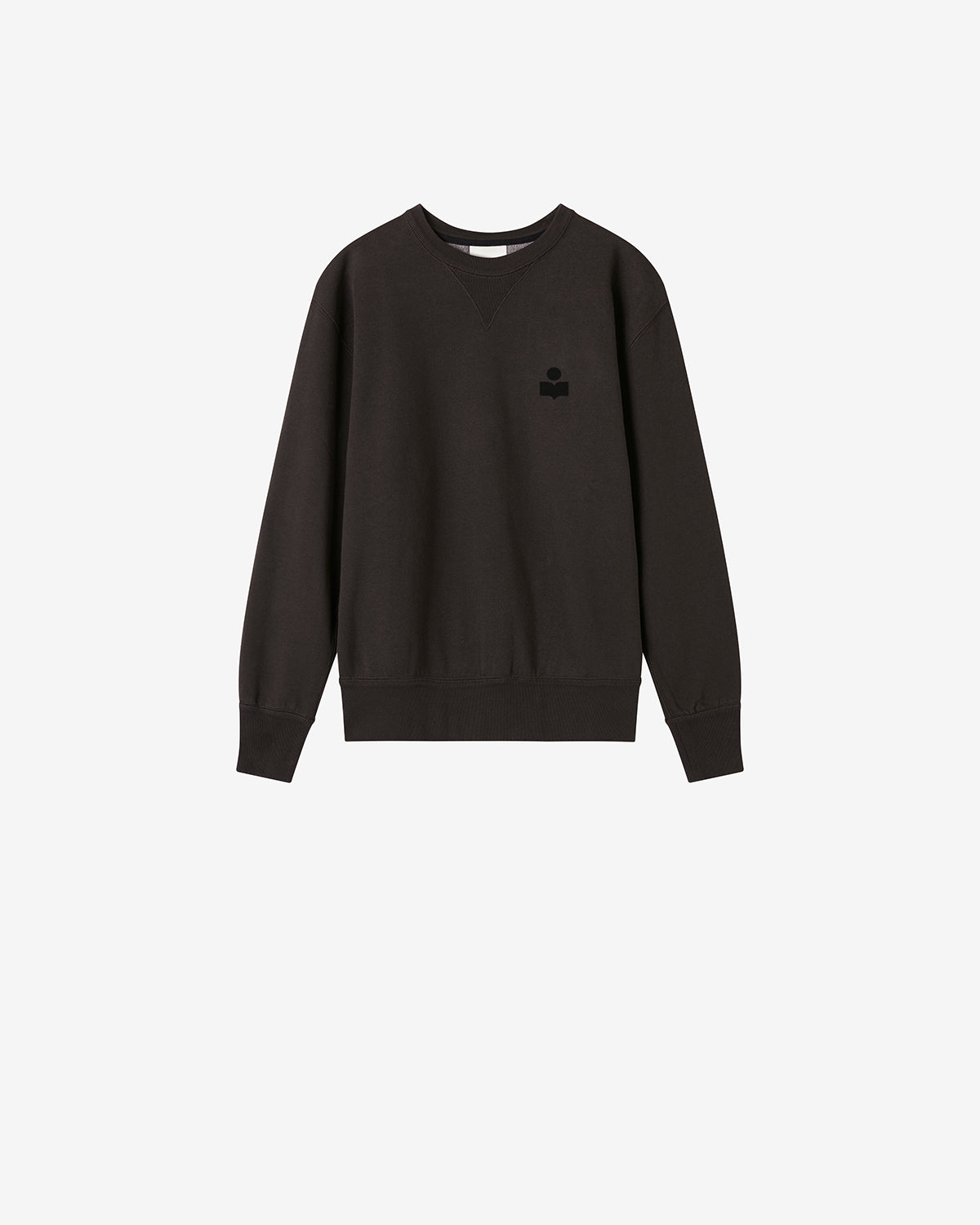 Sweatshirt Mike — Noir délavé, vue 3 ; référence SW005700M003H02FK