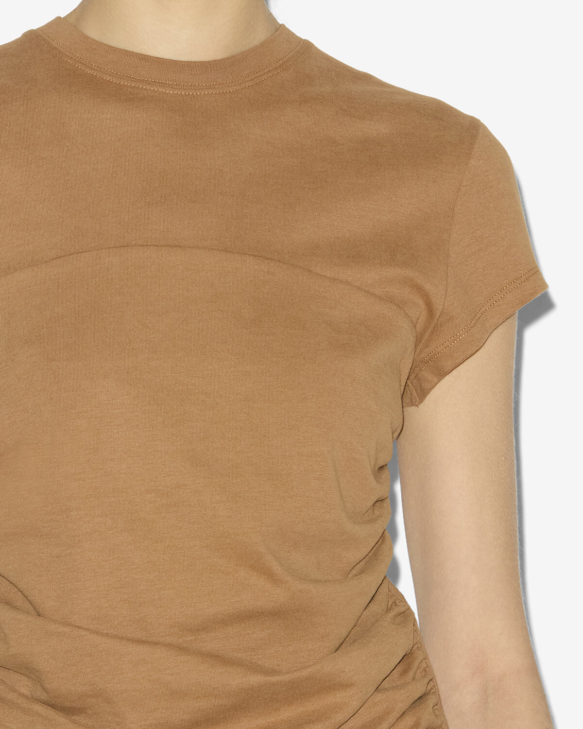 T-shirt Maelie — Caramel, vue 3 ; référence TS0275FAA1N41I50CA