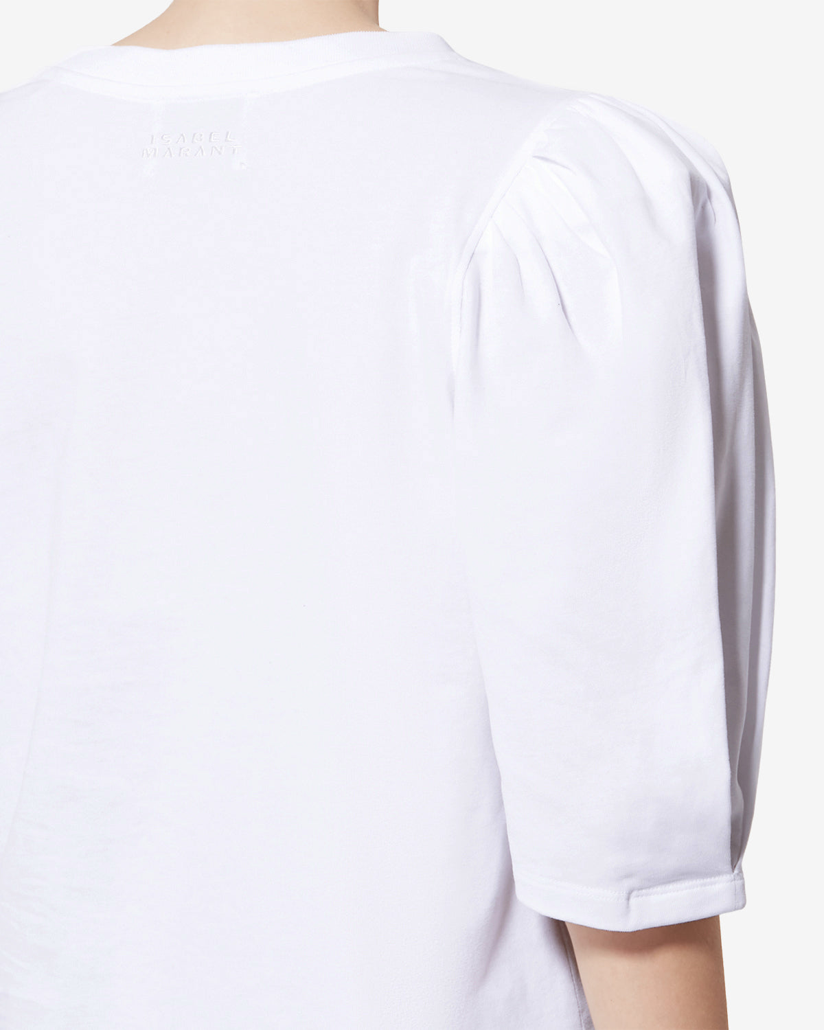 T-shirt Maeliss — Blanc, vue 3 ; référence TS0311FAA1N41I20WH