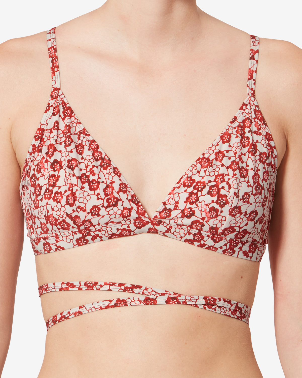 Soutien-gorge Solange — Rouge, vue 3 ; référence SG0003FCD1P01I70RD