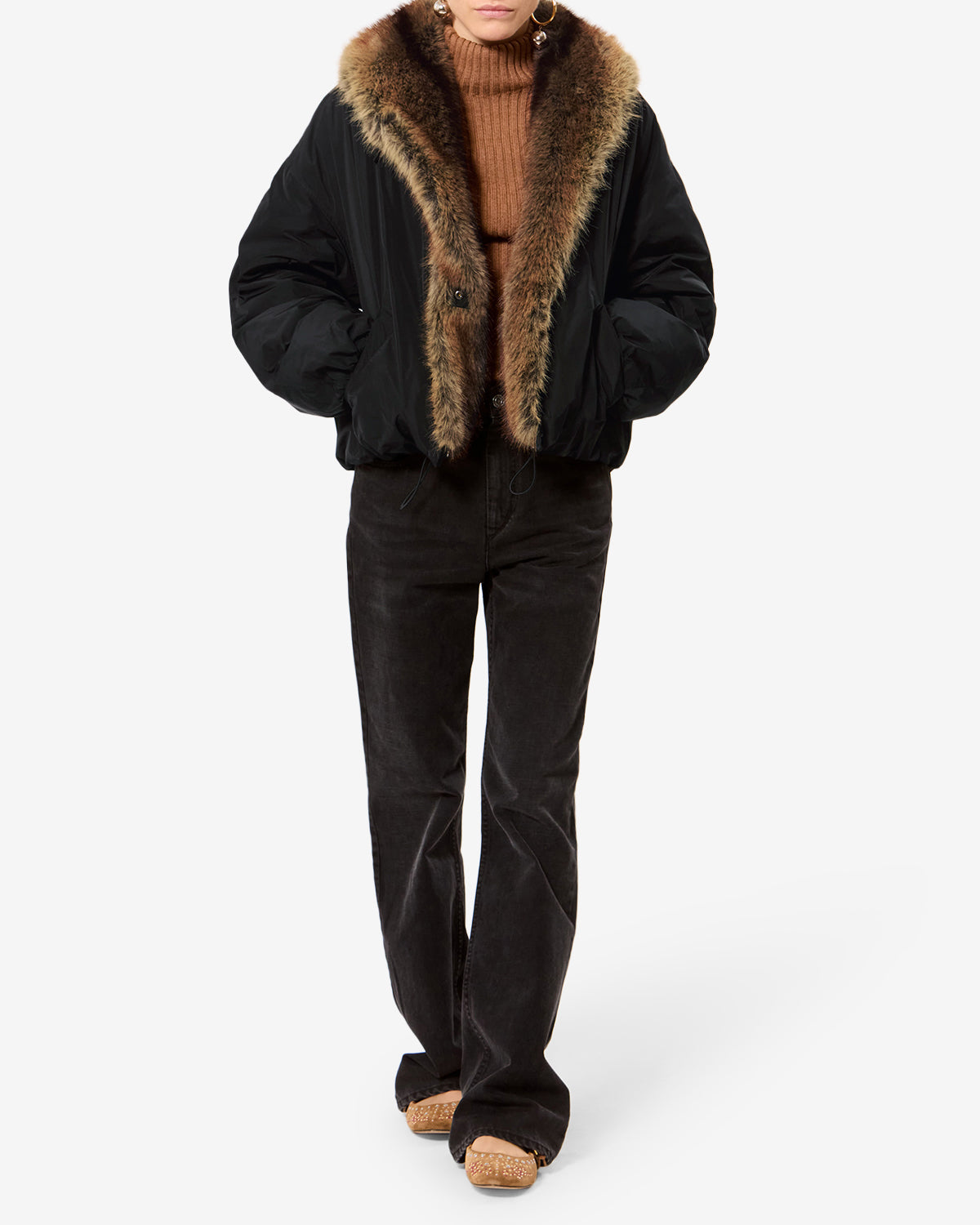 Veste Charone — Noir, vue 2 ; référence VE0606FAD1C01I01BK