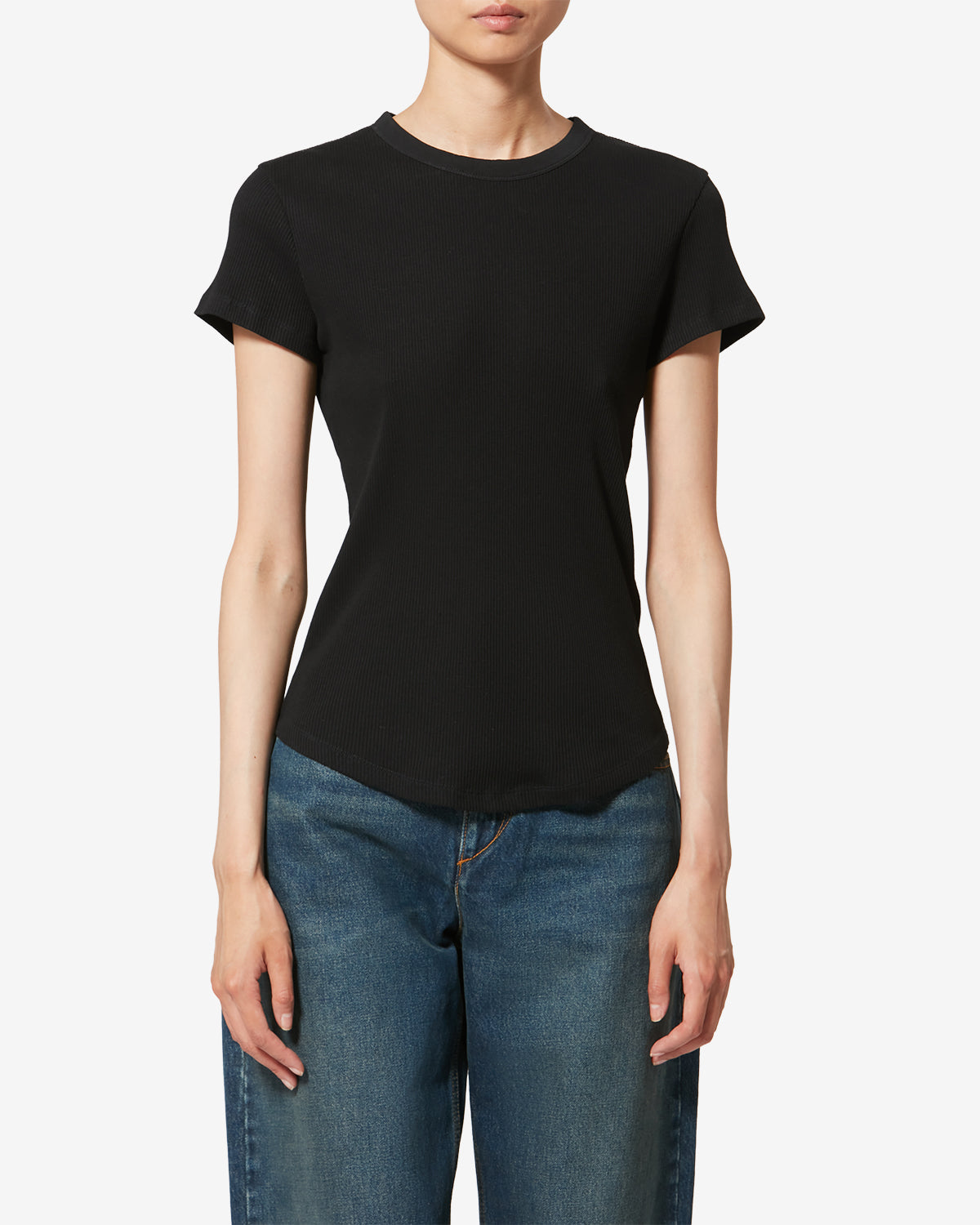 T-shirt Taomi — Noir, vue 1 ; référence TS0111FAA2N39I01BK
