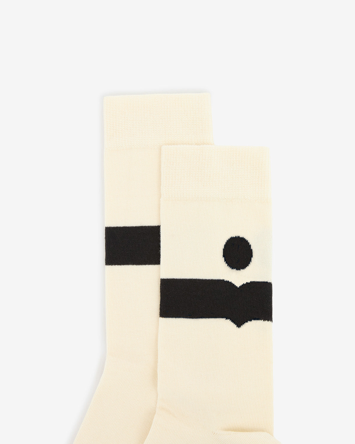 Chaussettes Nesson — Écru, vue 1 ; référence CT091JHAD1C01J23EC