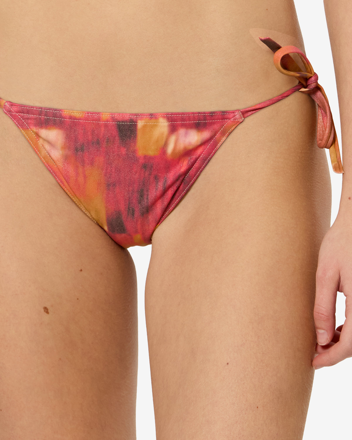 Slip Flaviana — Orange, vue 3 ; référence SL0019FAD2P01I11OR