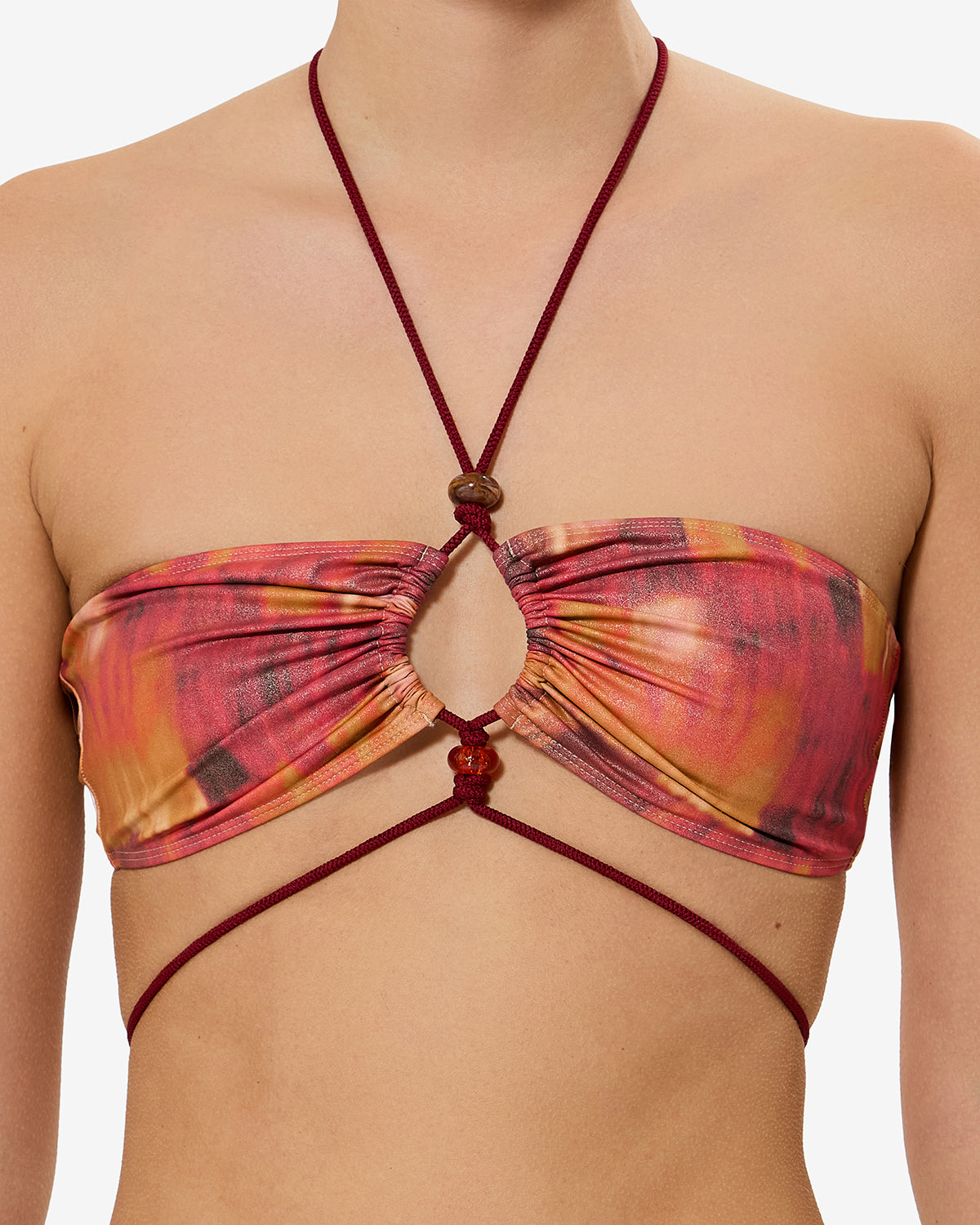 Soutien-gorge Analia — Orange, vue 3 ; référence SG0031FAD2P01I11OR