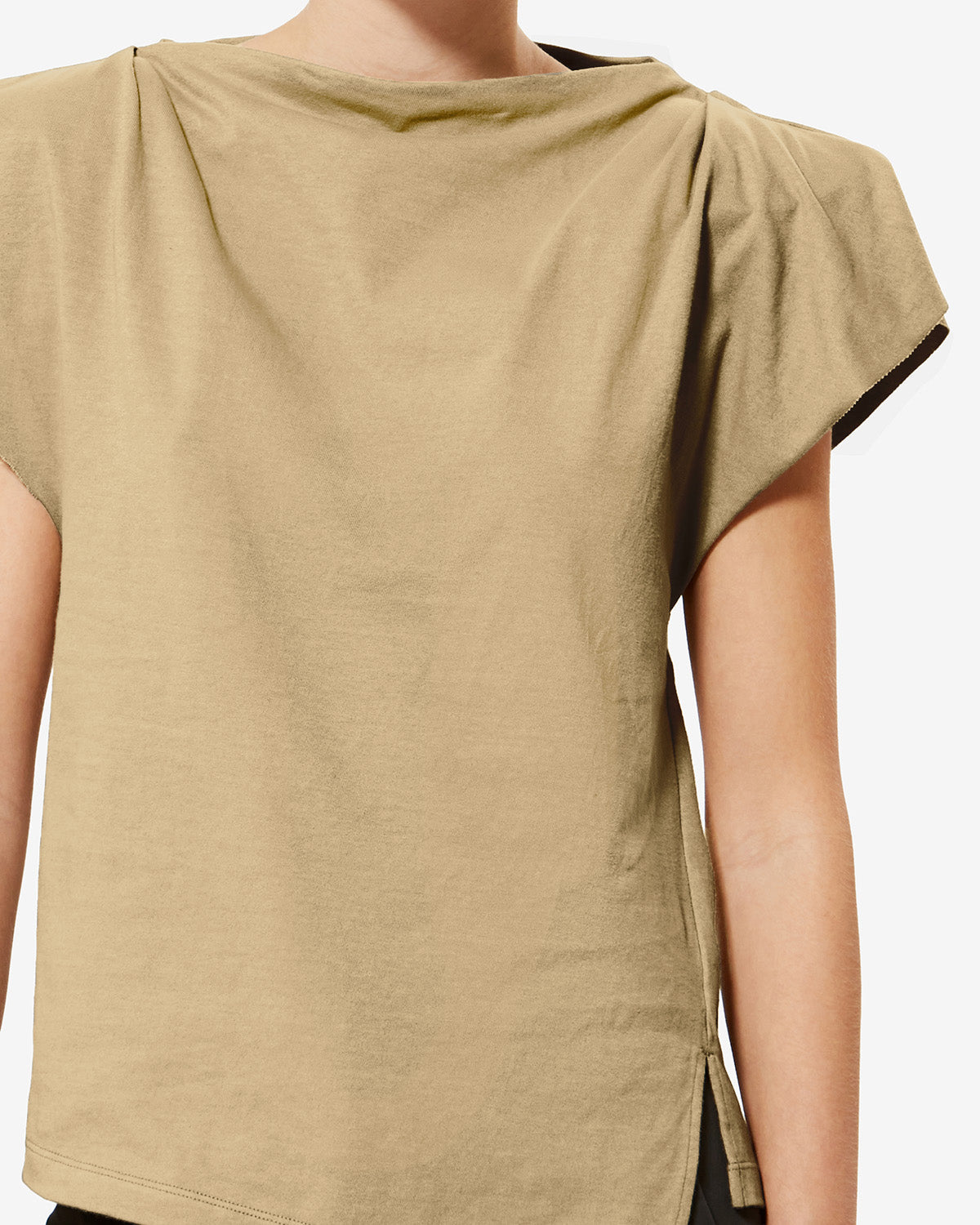 T-shirt Sebani — Light Bronze, vue 3 ; référence TS0097FAA1N41I50LB