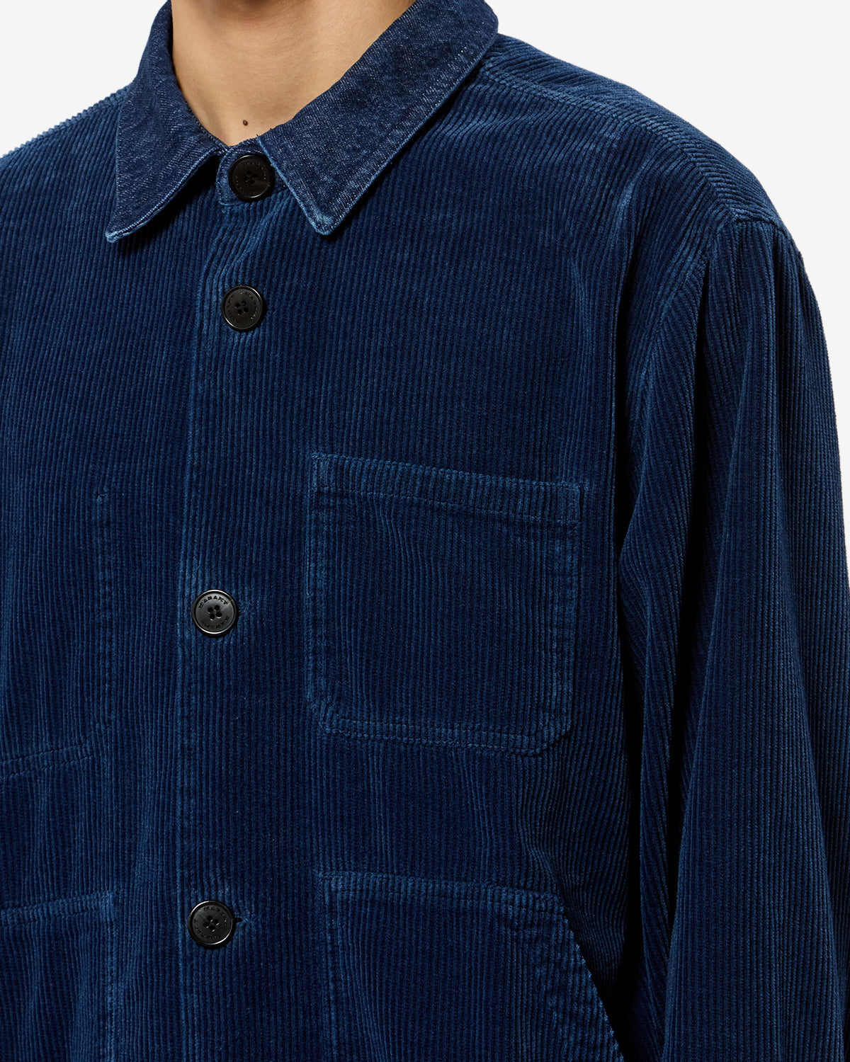 Veste Arzur — Bleu indigo, vue 3 ; référence VE0778HAD3G01H30IN