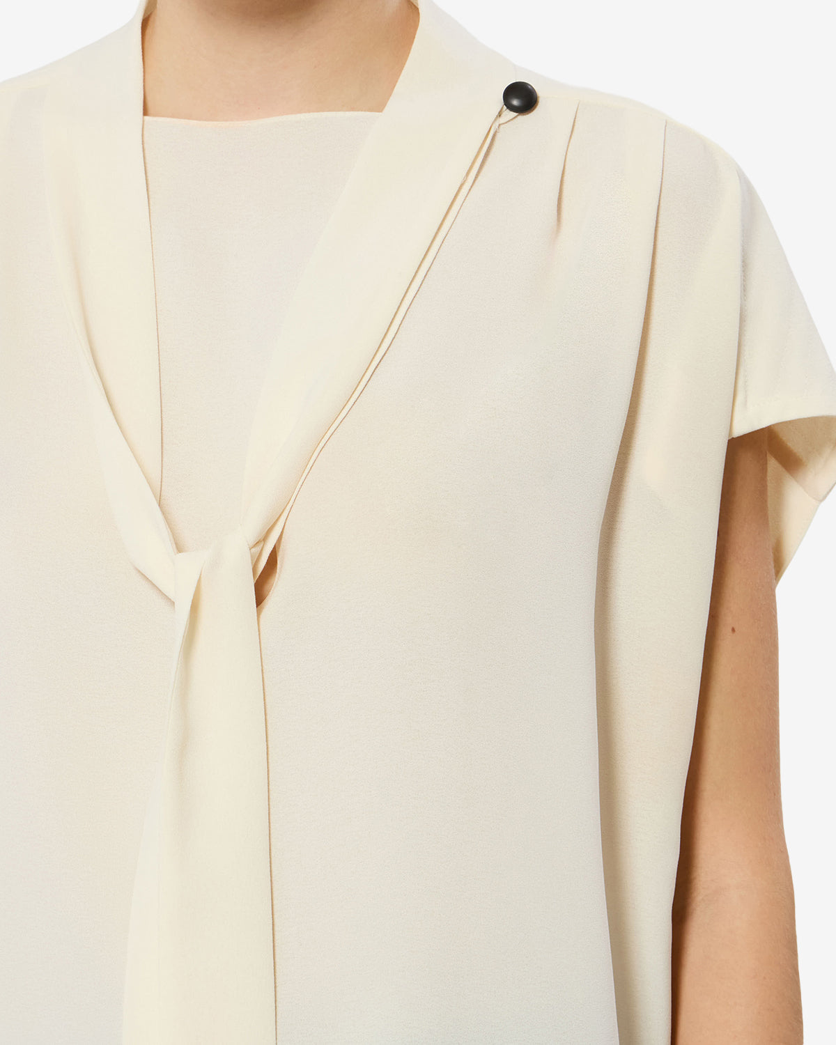 Top Selene — Écru, vue 3 ; référence HT0895FAD3J03I23EC