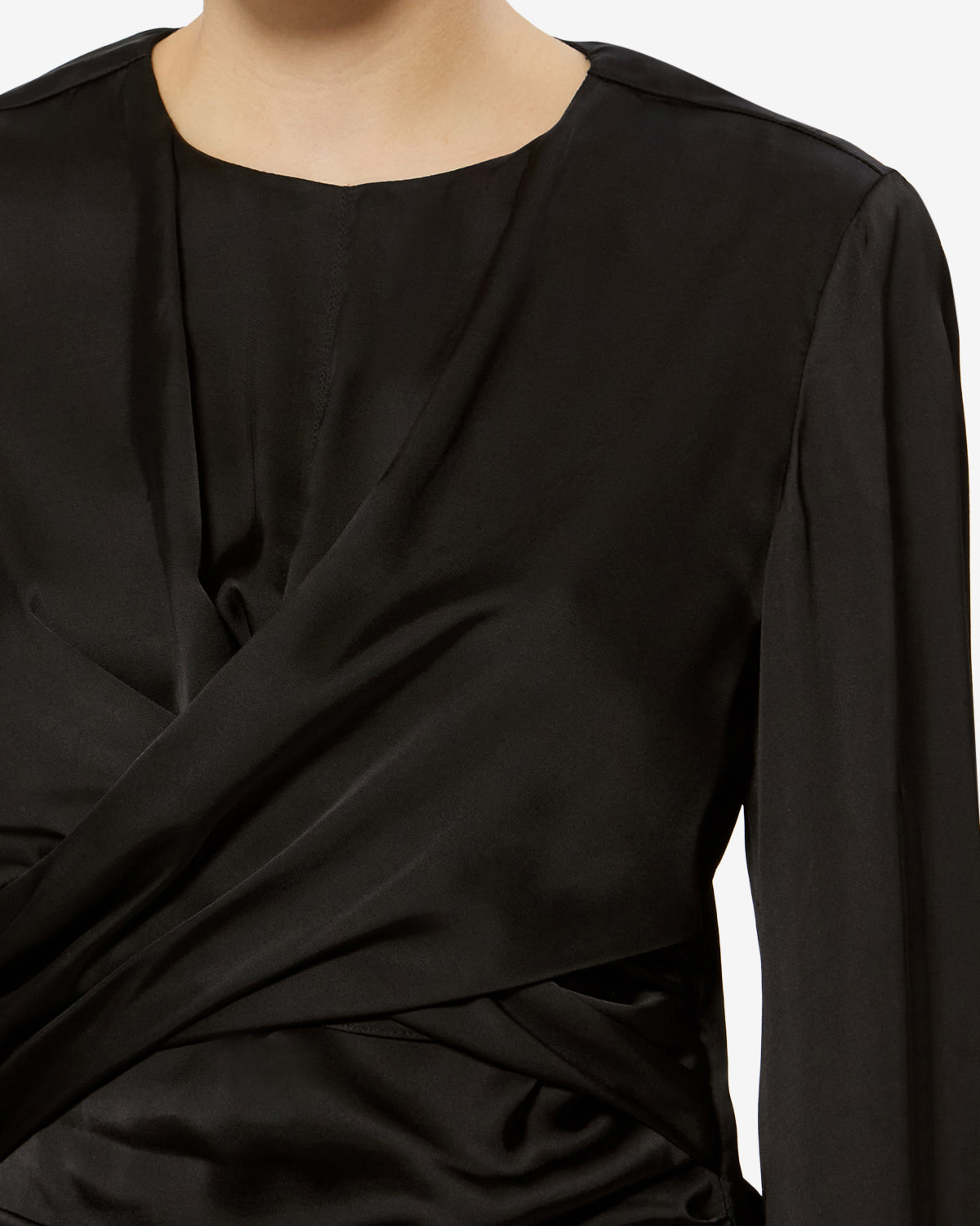 Blouse Neame — Noir, vue 3 ; référence HT0894FAD3J13I01BK