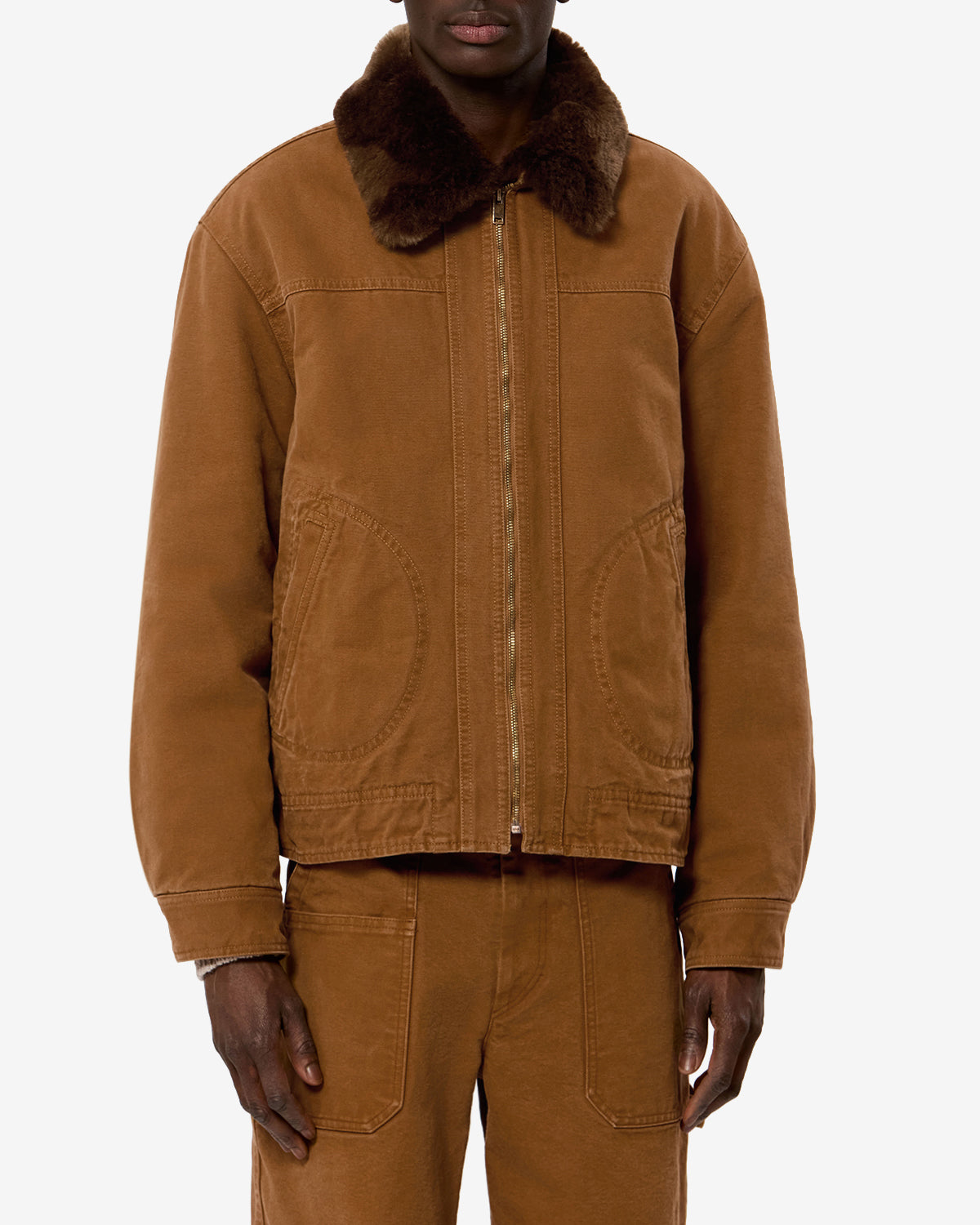 Manteau Amaric — Caramel, vue 1 ; référence MA0594HAD3G05H50CA