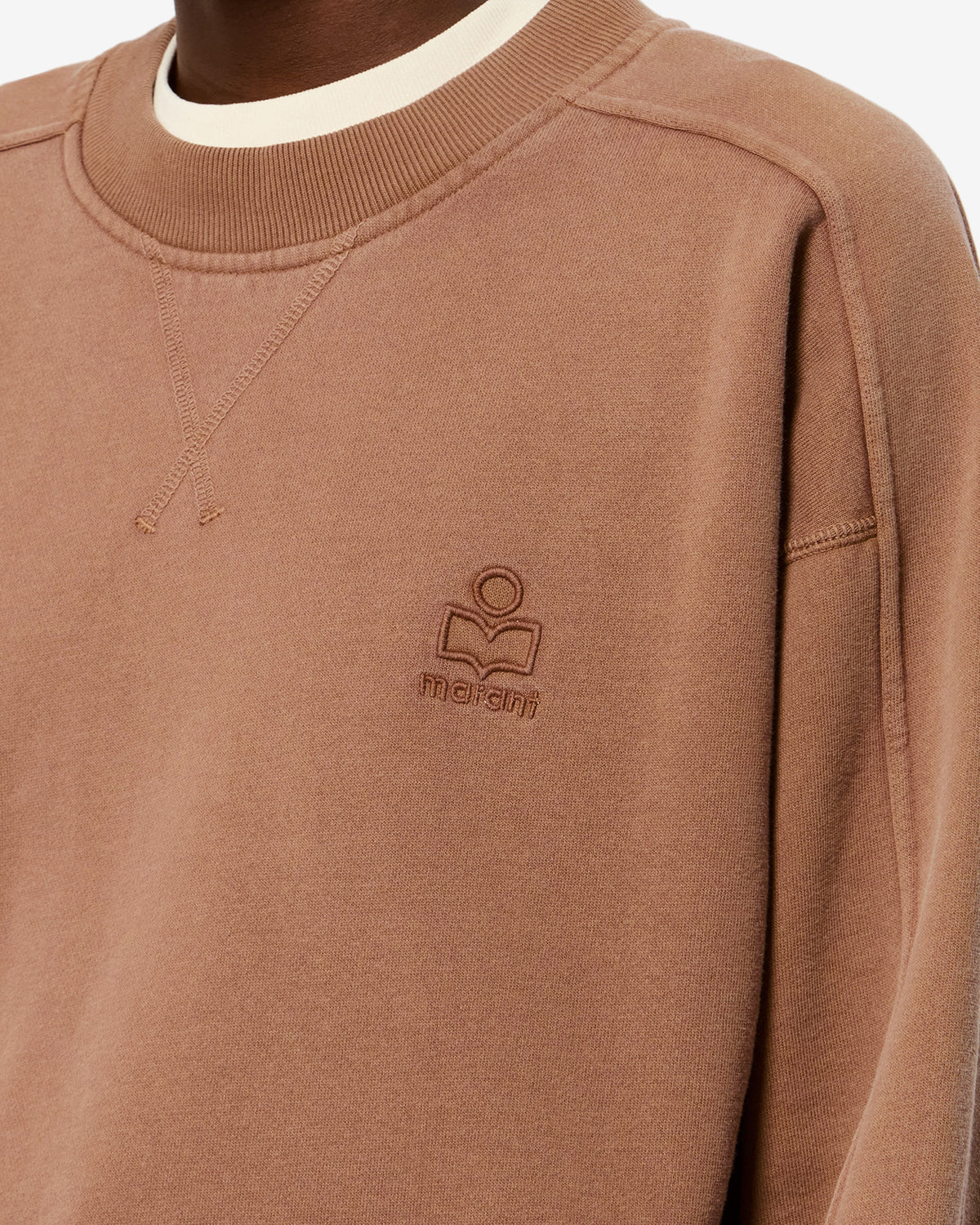 Sweatshirt Sunny — Camel, vue 3 ; référence SW0186FAD1M06E50CM
