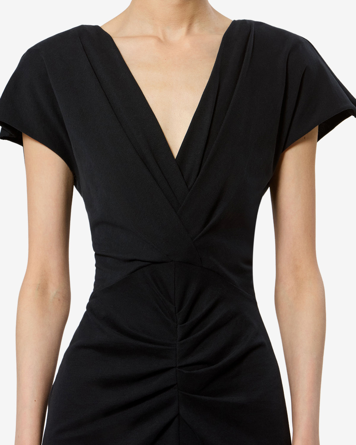 Robe Nadra — Noir, vue 2 ; référence RO1174FBA1N41I01BK