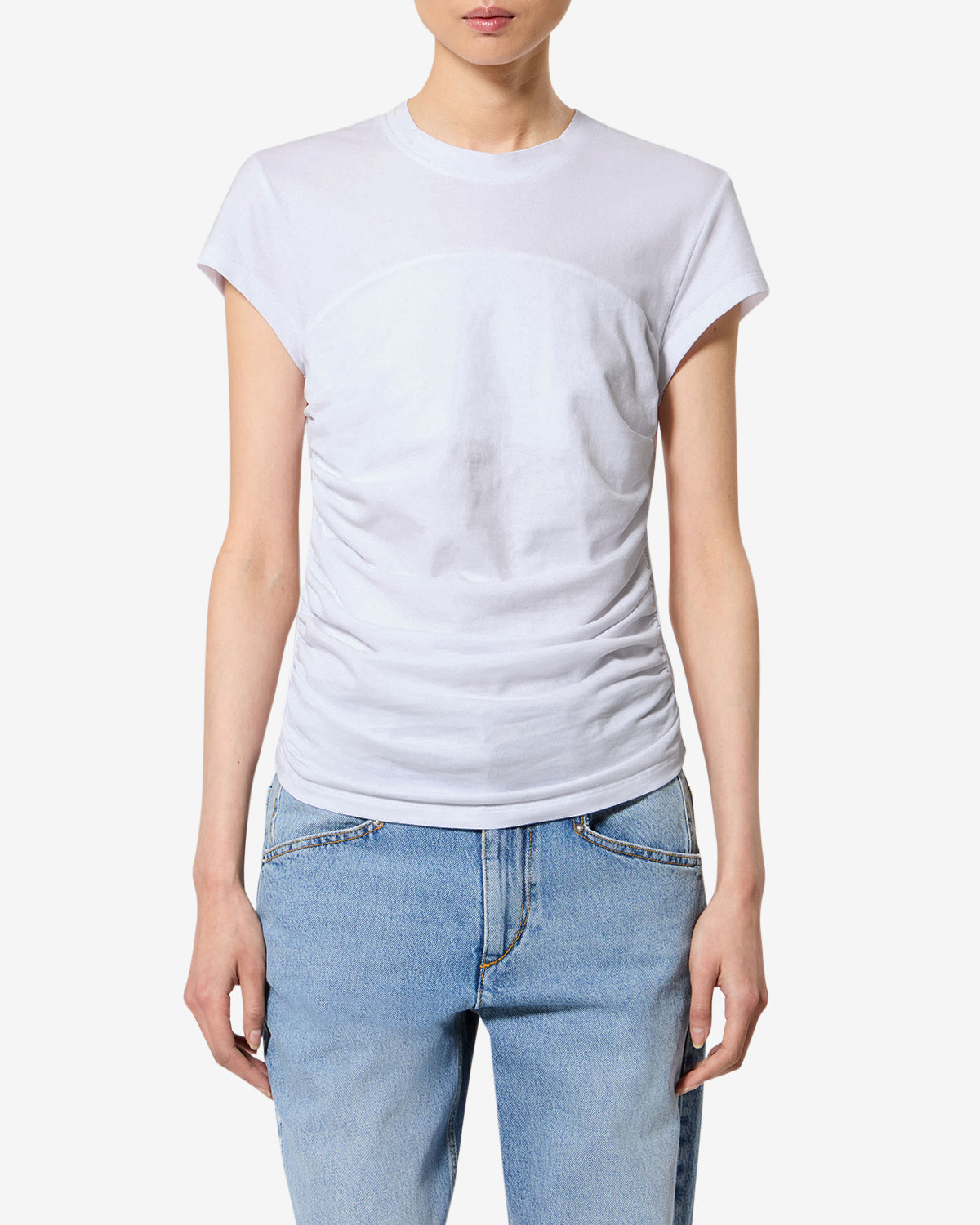 T-shirt Maelie — Blanc, vue 1 ; référence TS0275FAA1N41I20WH