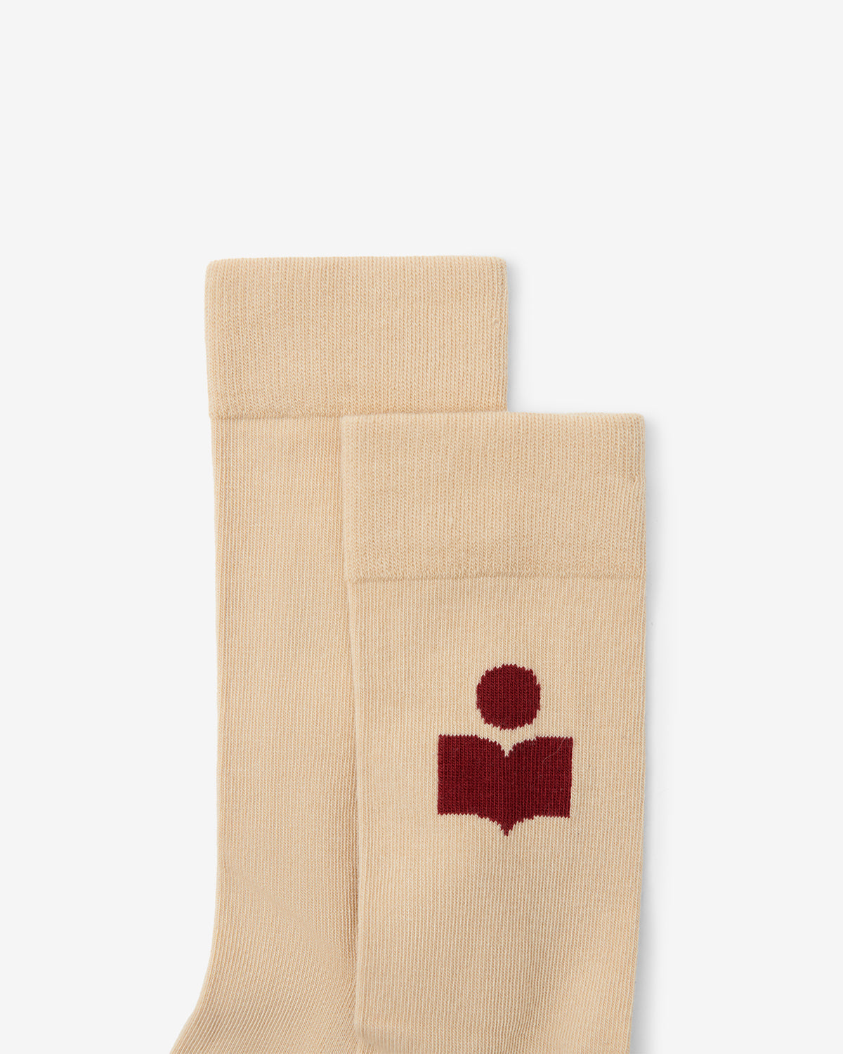 Chaussettes Siloki — Beige profond, vue 1 ; référence CT001JFAA1C11A90DB