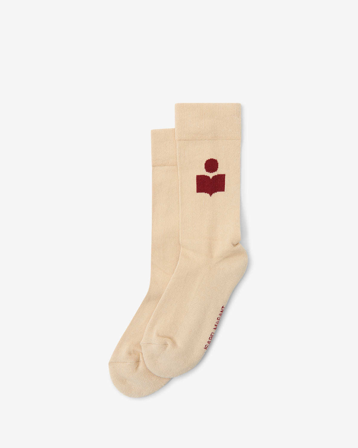 Chaussettes Siloki — Beige profond, vue 2 ; référence CT001JFAA1C11A90DB