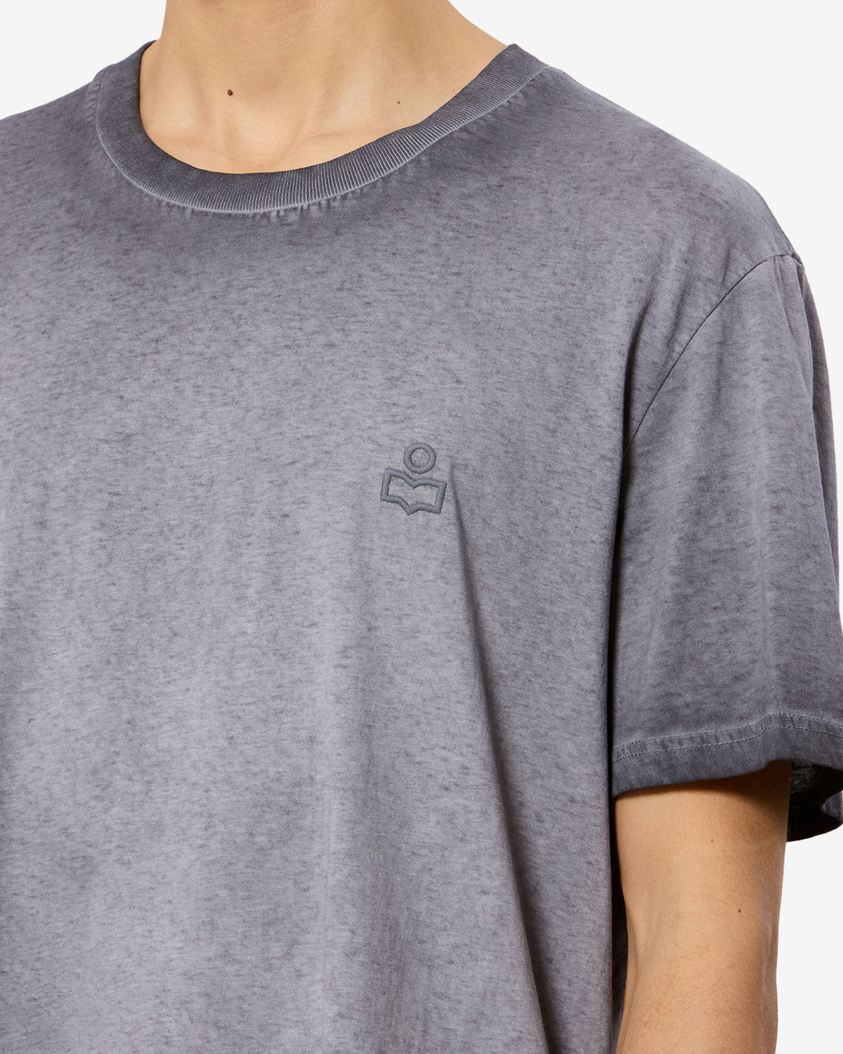 T-shirt Honore — Noir délavé, vue 3 ; référence TS0052HBD1N06H02FK