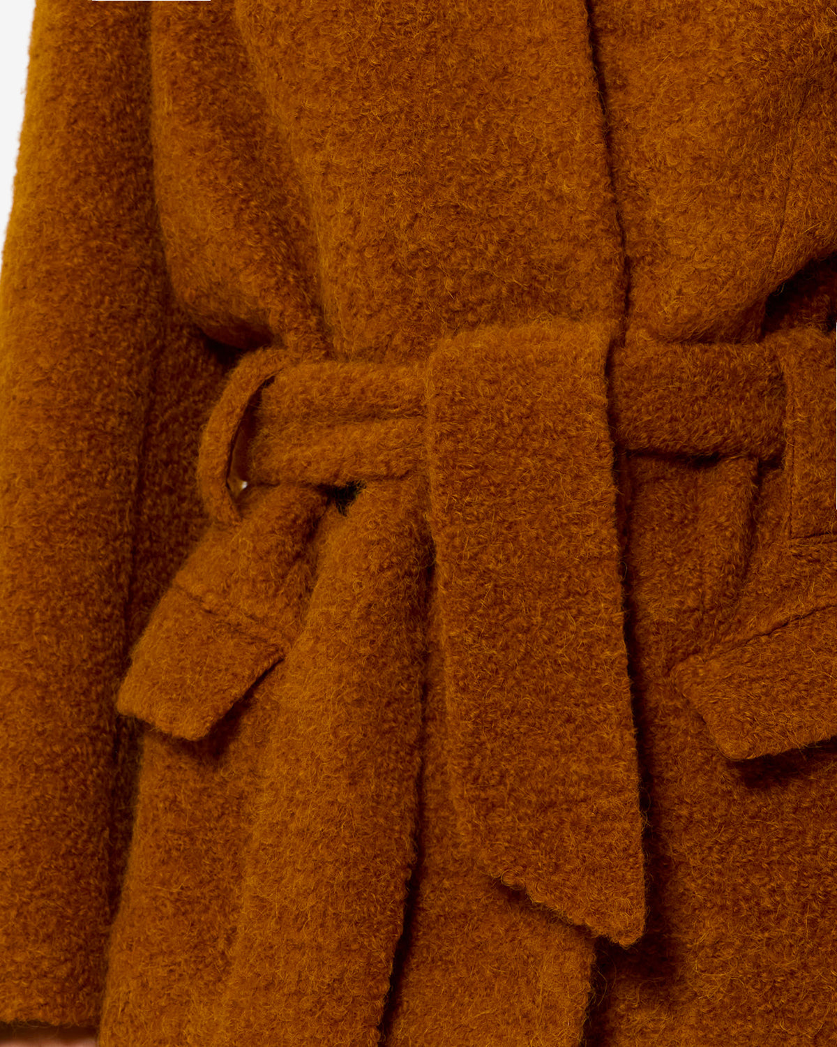 Veste Syndra en laine — Caramel, vue 3 ; référence VE0760FAD3E02I50CA