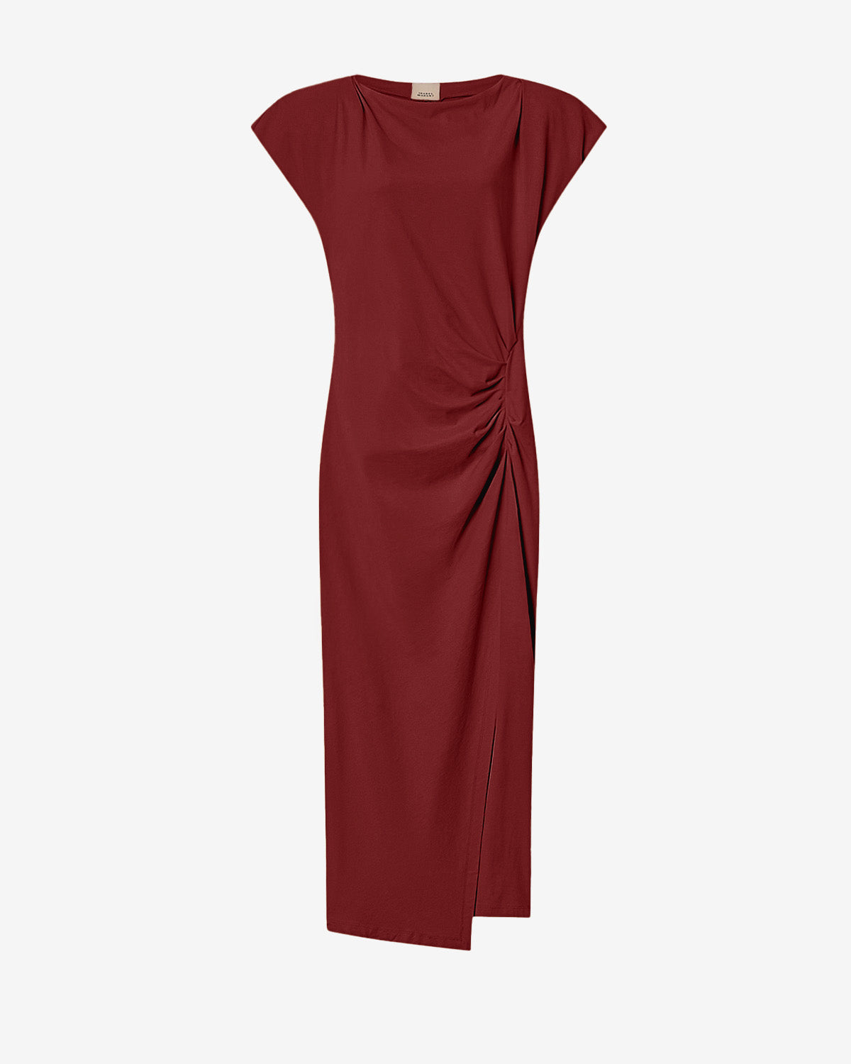 Robe Nadela — Bordeaux foncé, vue 3 ; référence RO0307FAA1N41I80DB