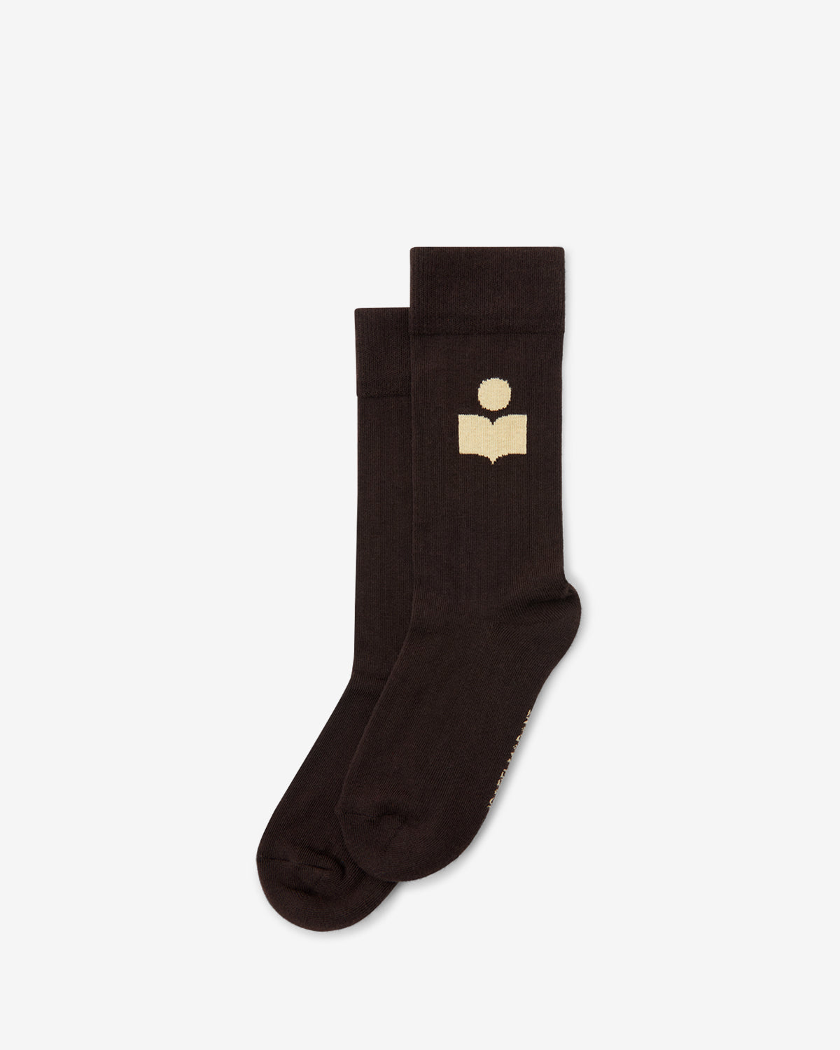 Chaussettes Siloki — Chocolat, vue 2 ; référence CT001JFAA1C11A50CL