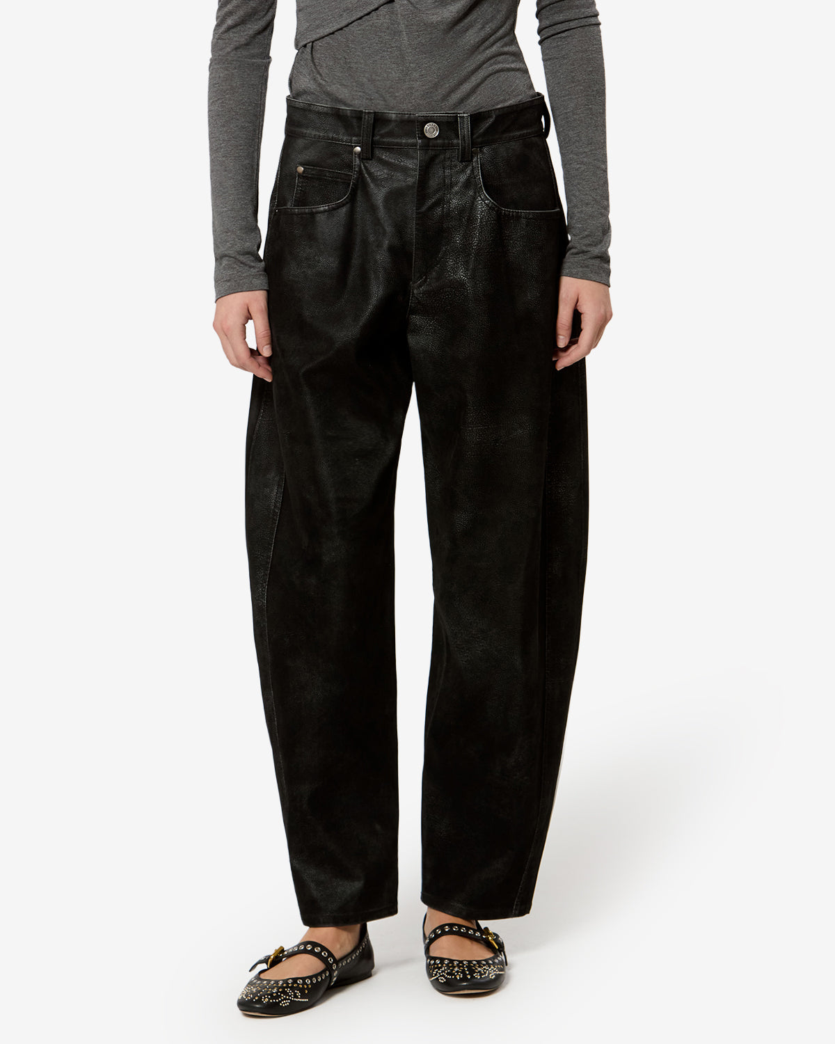 Pantalon Belky — Noir, vue 1 ; référence PA0780FAD3B01E01BK
