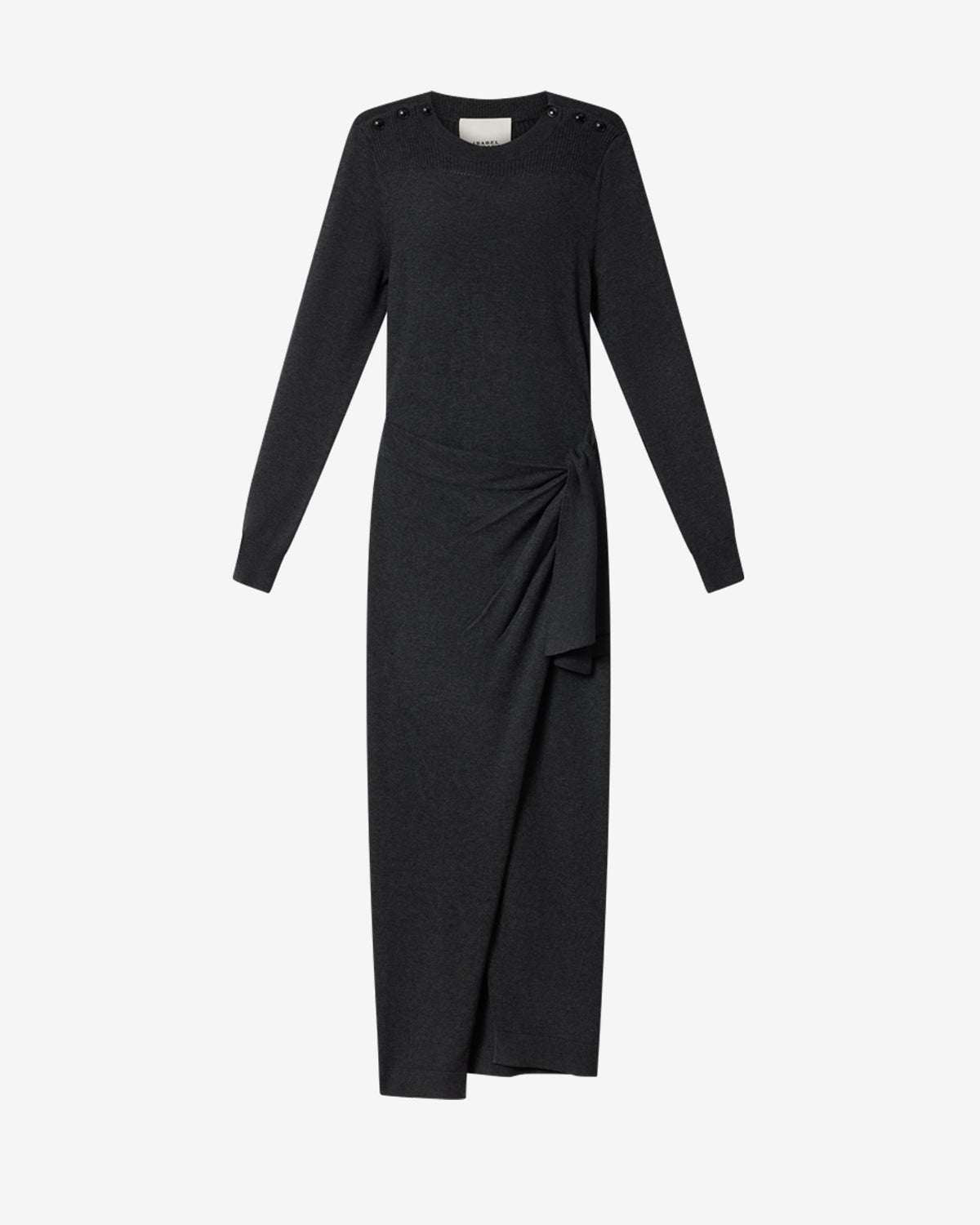 Robe Jozira — Anthracite, vue 3 ; référence RO1187FAB1L05I02AN