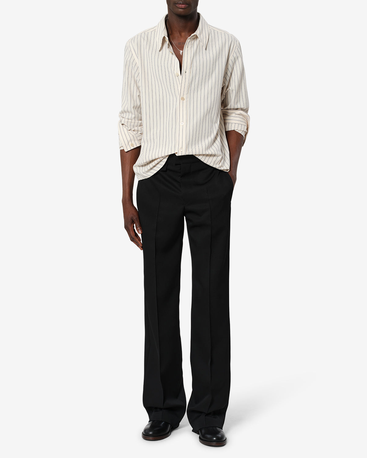 Chemise Rony — Écru, vue 2 ; référence CH0378HAD4I06H23EC