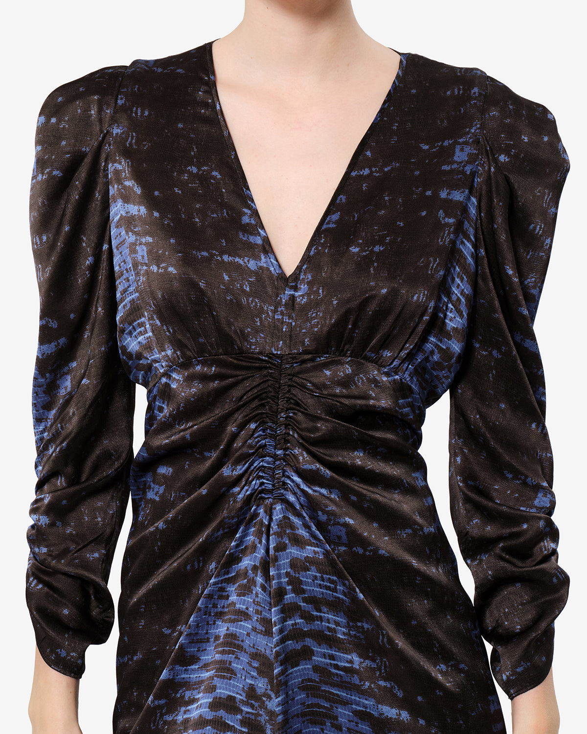 Robe Albini en soie — Nuit, vue 1 ; référence RO0011FID4J12I30MI