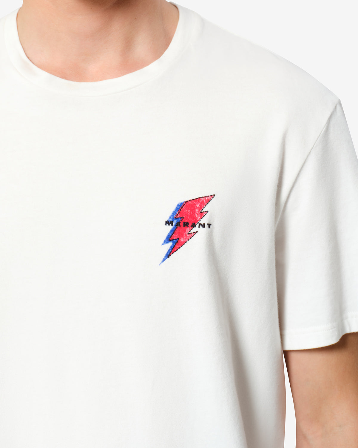 T-shirt Honore — Écru, vue 3 ; référence TS0052HED4N03H23EC