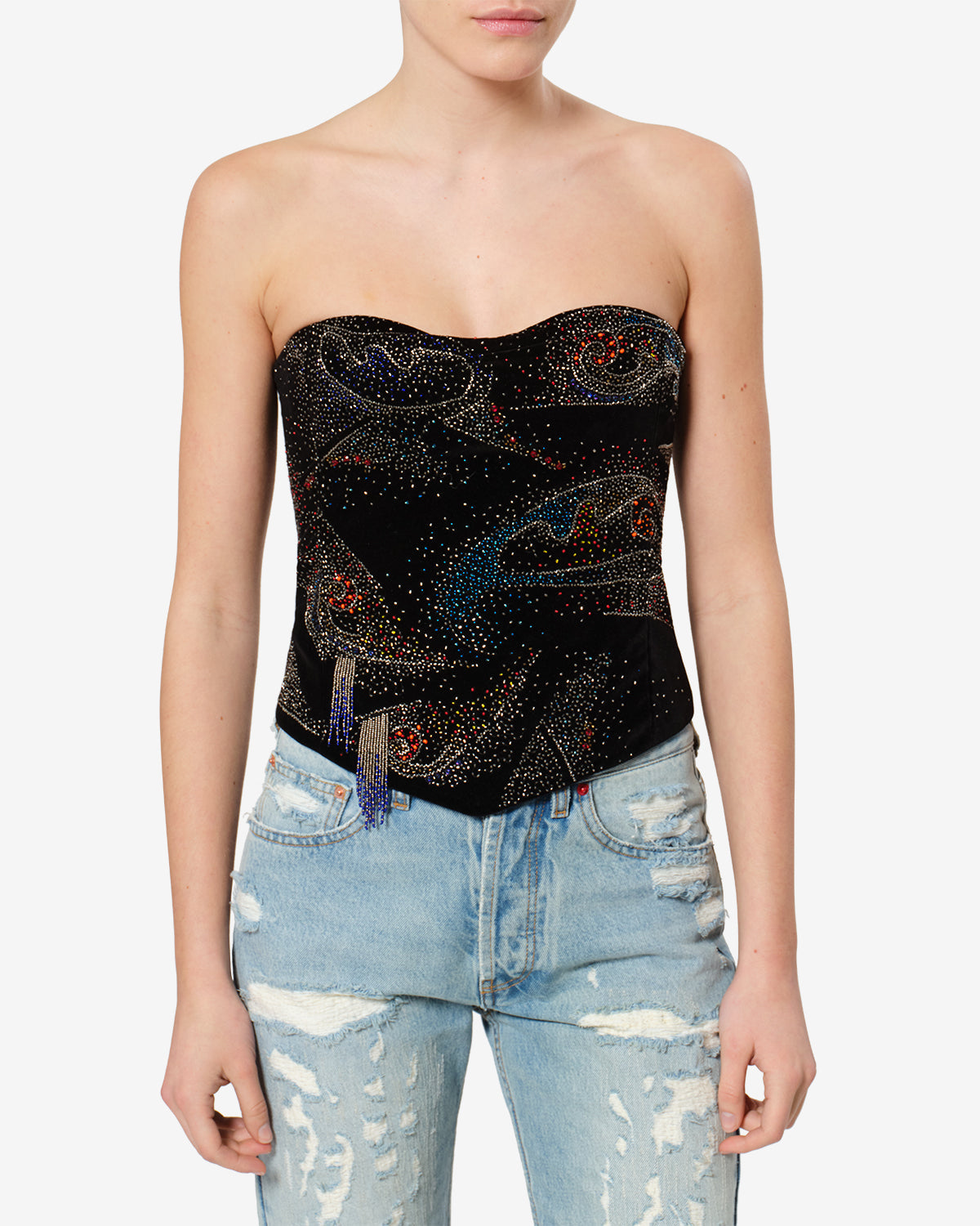 Top Jiska — Noir, vue 1 ; référence HT0978FAD4J09I01BK