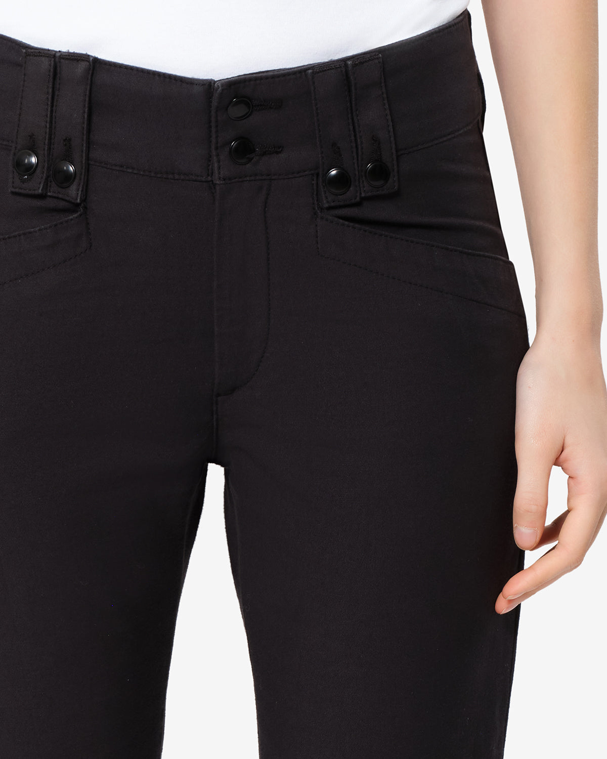 Pantalon Berna — Noir, vue 3 ; référence PA0772FAD3G03I01BK