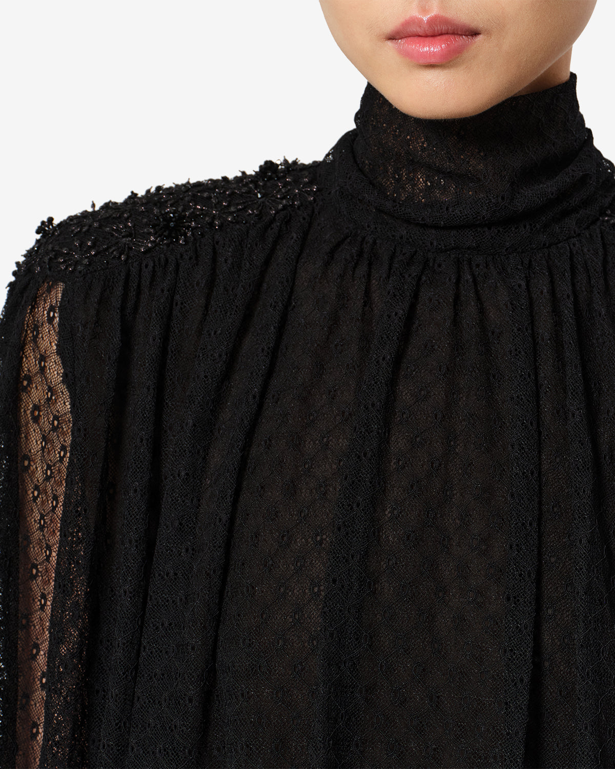 Blouse Oeste — Noir, vue 3 ; référence HT0987FAD4J18I01BK