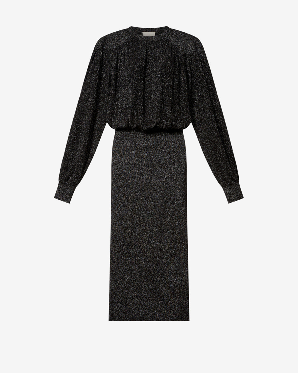 Robe Aliza — Noir, vue 3 ; référence RO1212FAD4L05I01BK