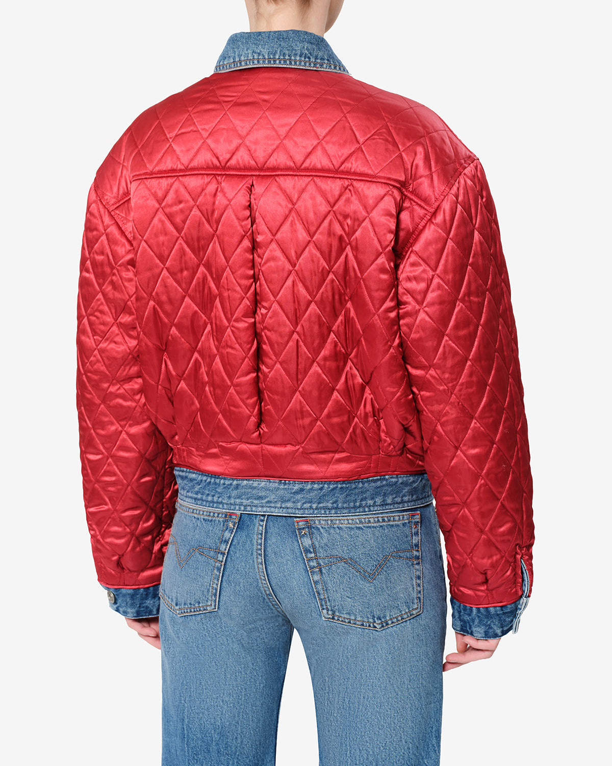 Veste Devyna — Rouge-bleu, vue 3 ; référence VE0813FAD4H04IRDBU