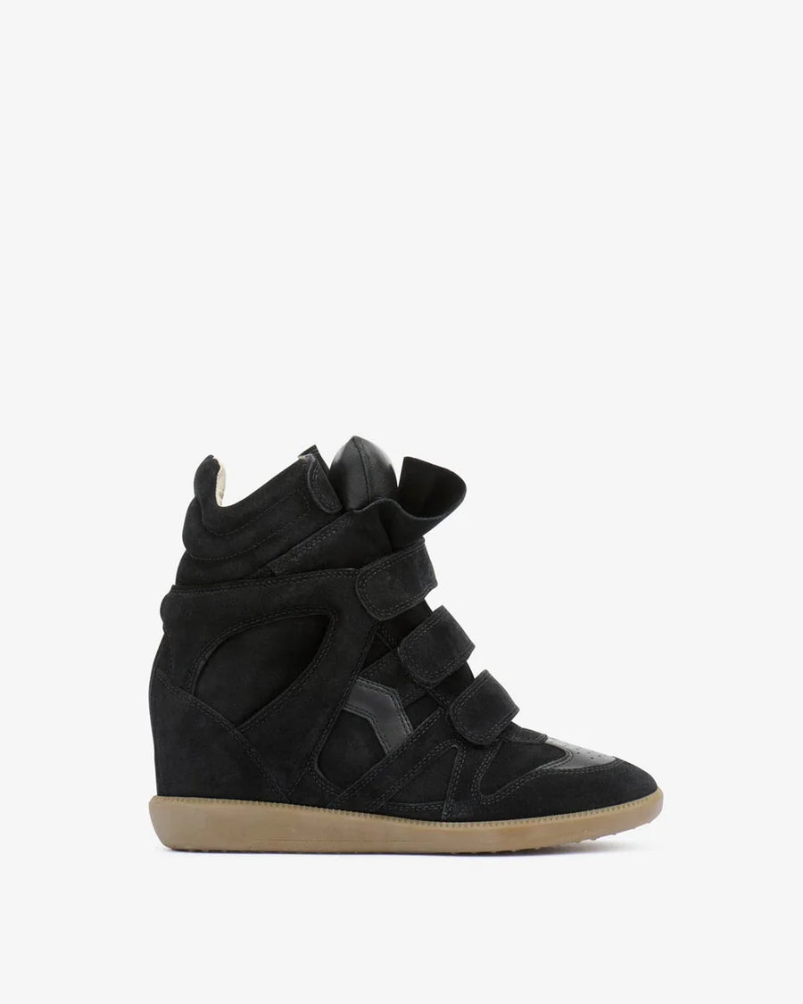 Baskets Bekett noires Isabel Marant, vue du modèle