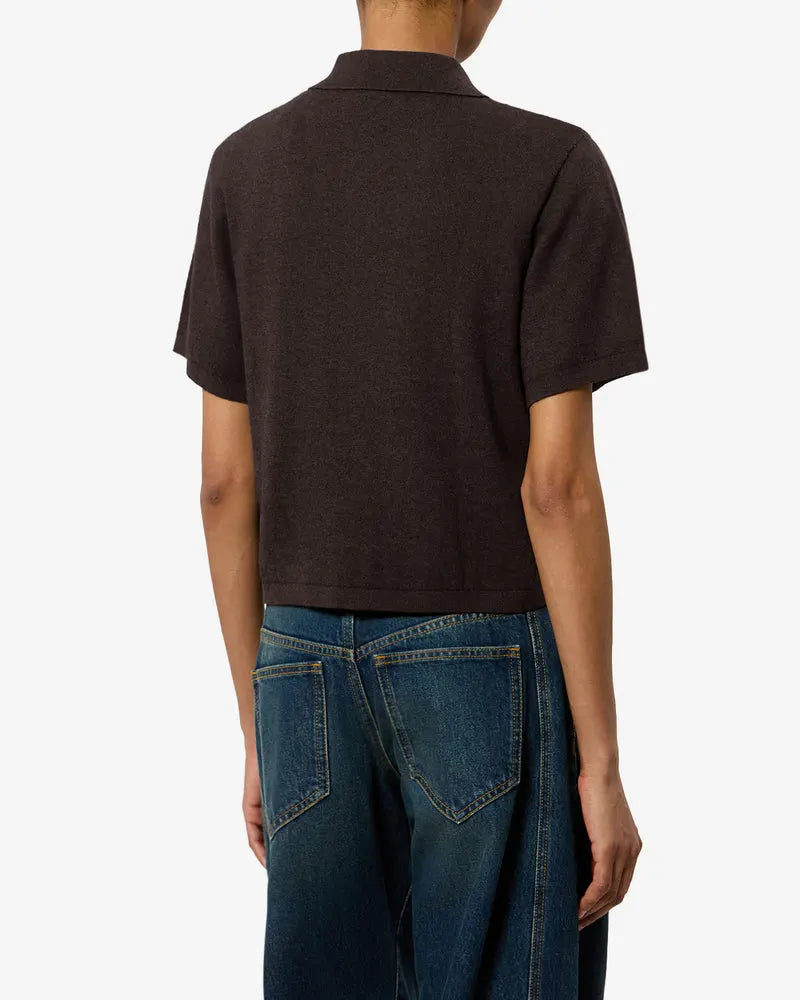 Pull Althea, Chocolat, Marant Étoile — vue 1
