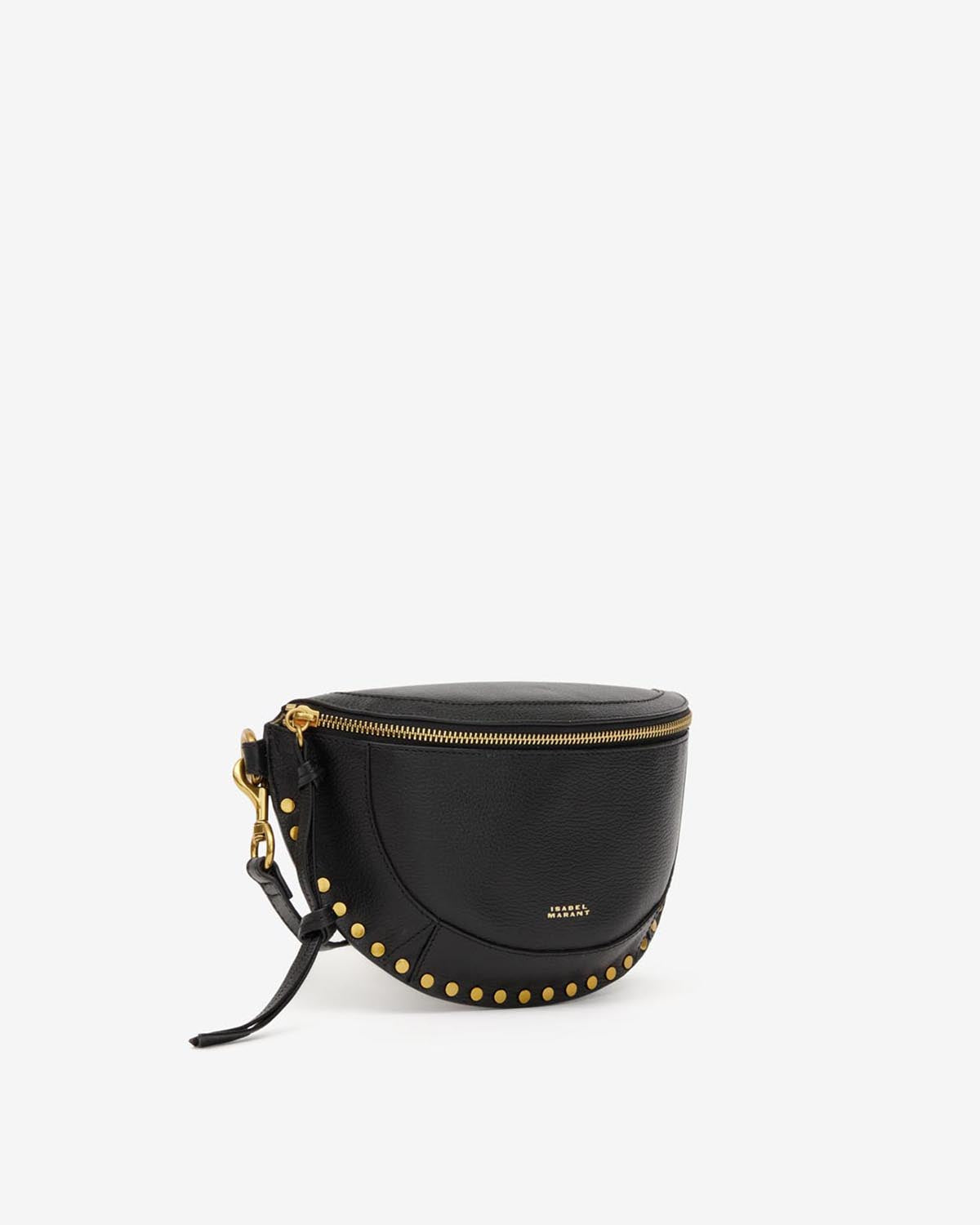 Banane Skano EN Cuir GRAiné — Noir, vue 3 ; référence BJ0001FAD1C04M01BK