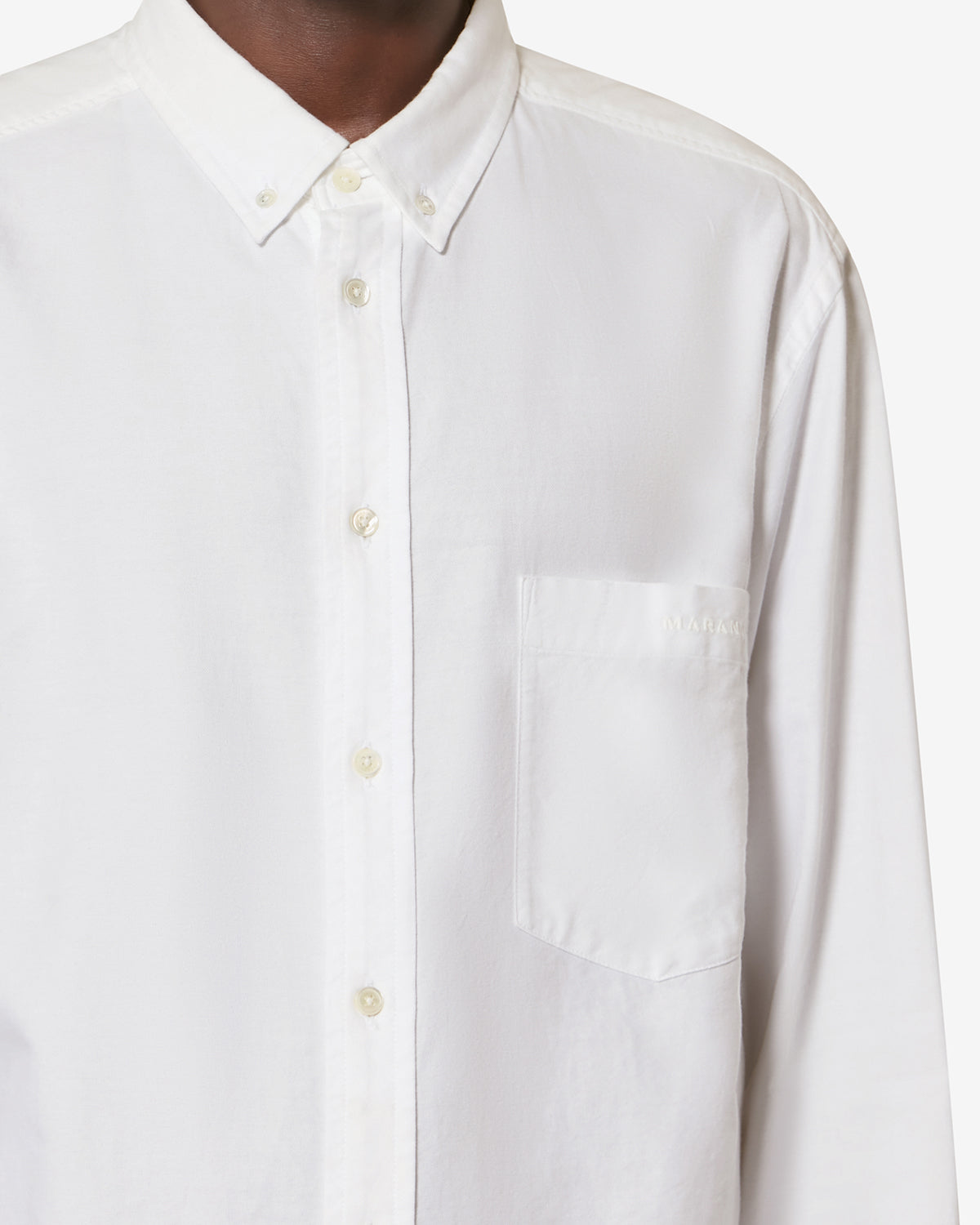 Chemise Jasolo — Blanc, vue 3 ; référence CH0041HAB1I14H20WH