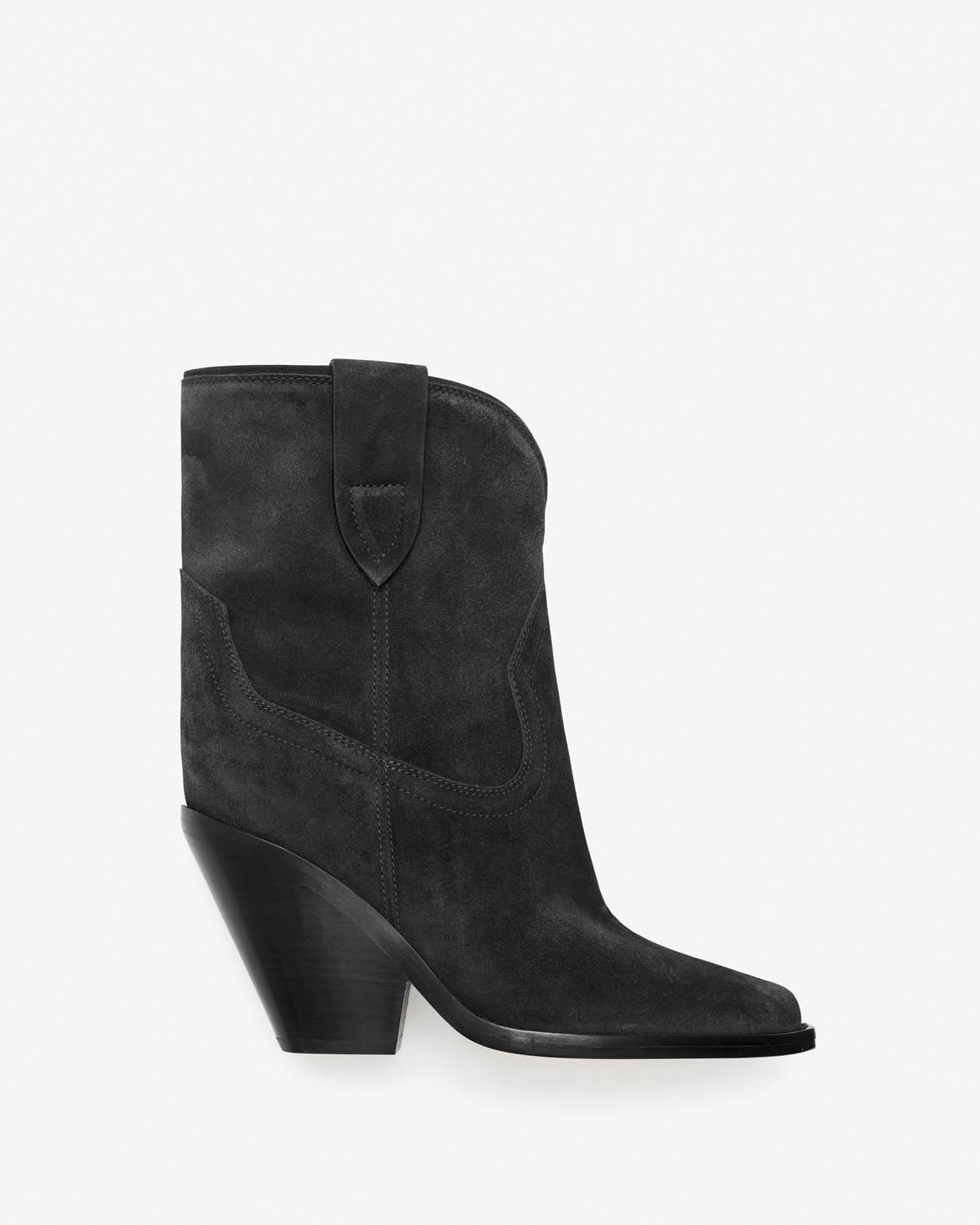 Boots Leyane — Noir délavé, vue 1 ; référence BO0004FAA1A07S02FK