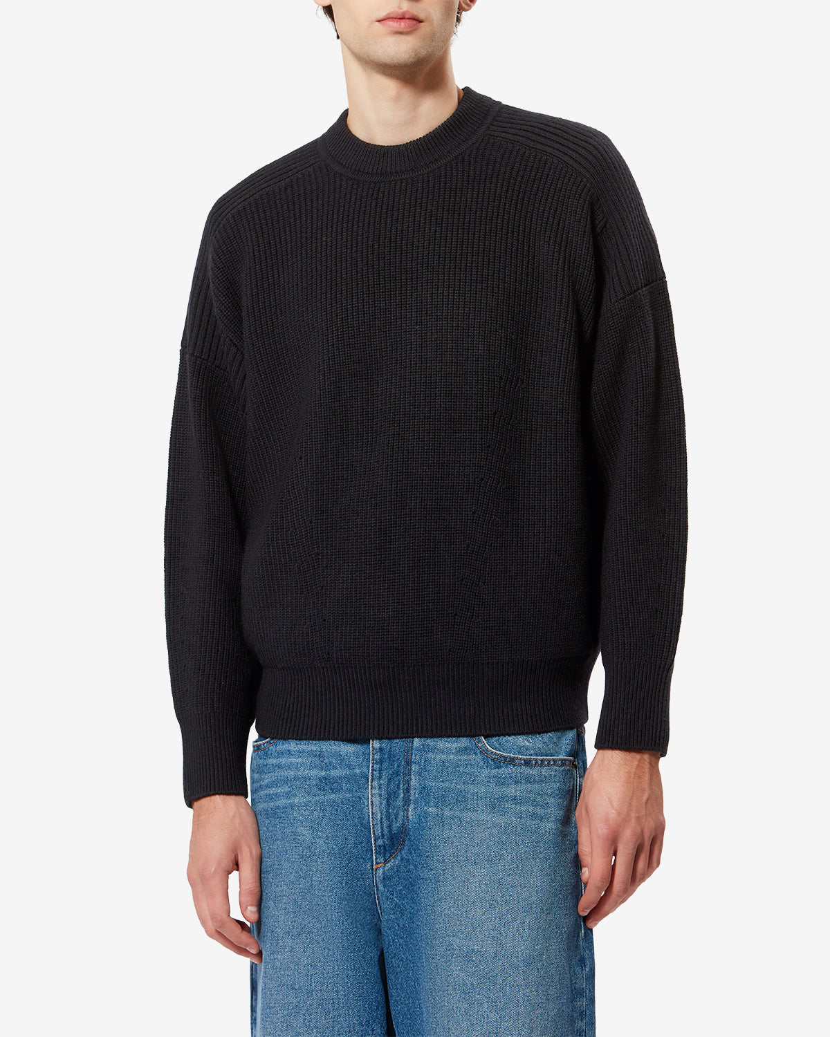 Pull Barry en laine — Nuit, vue 1 ; référence PU0081HAA1L79H30MI