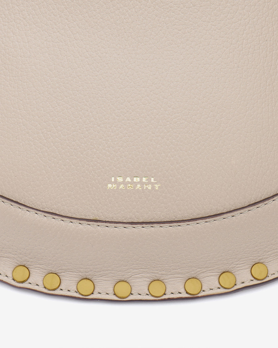 Banane Skano en cuir grainé — Beige clair, vue 1 ; référence BJ0001FAA1C02M90LB