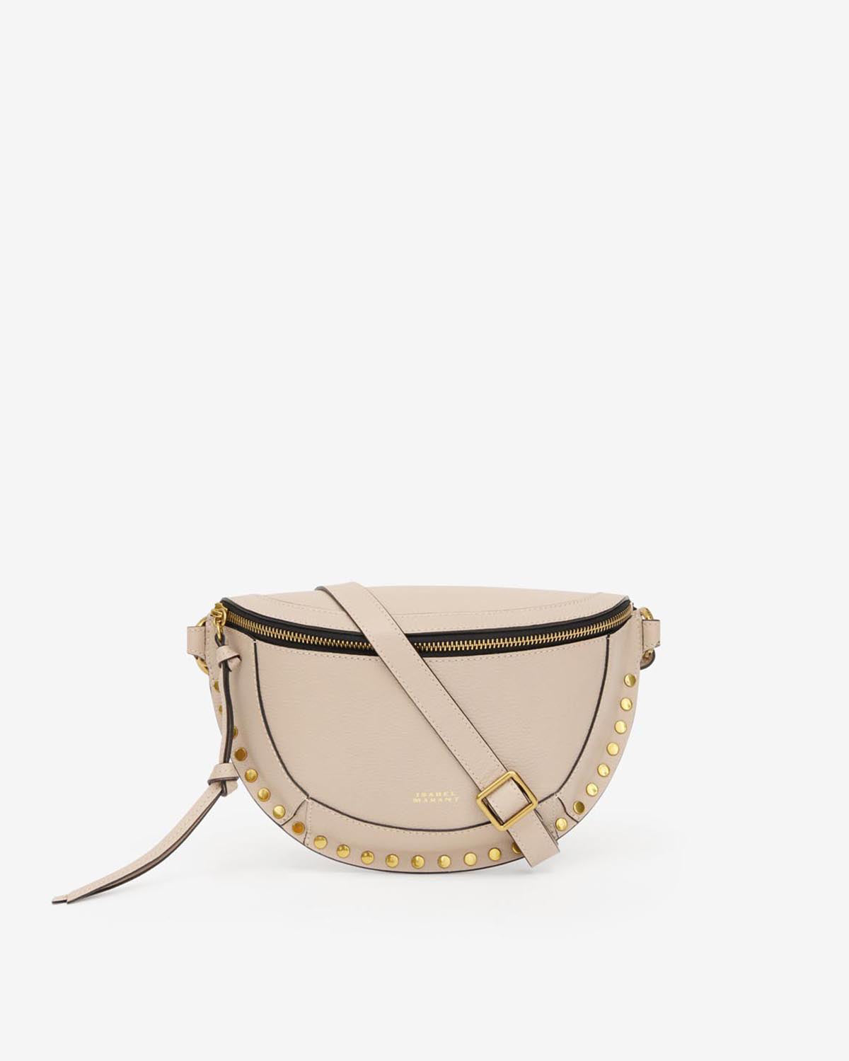 Banane Skano en cuir grainé — Beige clair, vue 2 ; référence BJ0001FAA1C02M90LB