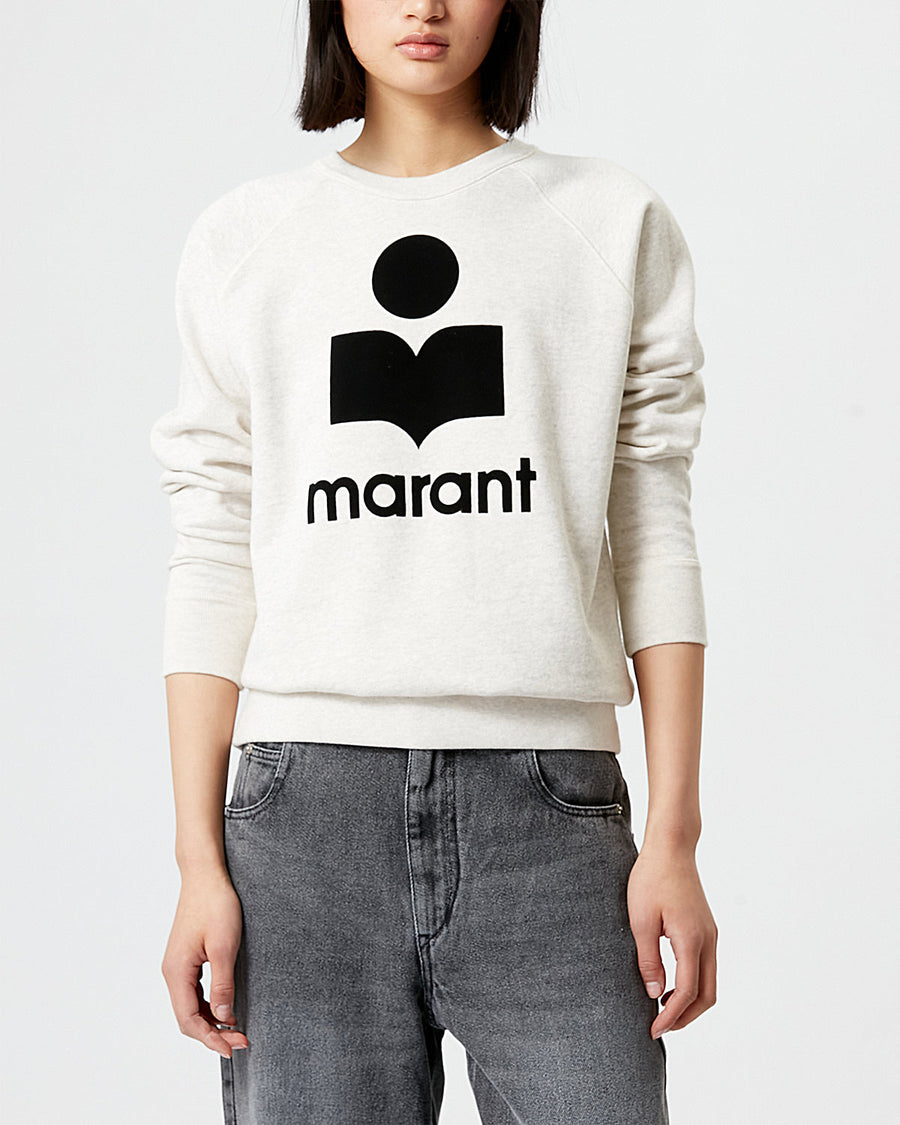 Sweatshirt Milly — Écru, vue 1 ; référence SW003700M017E23EC