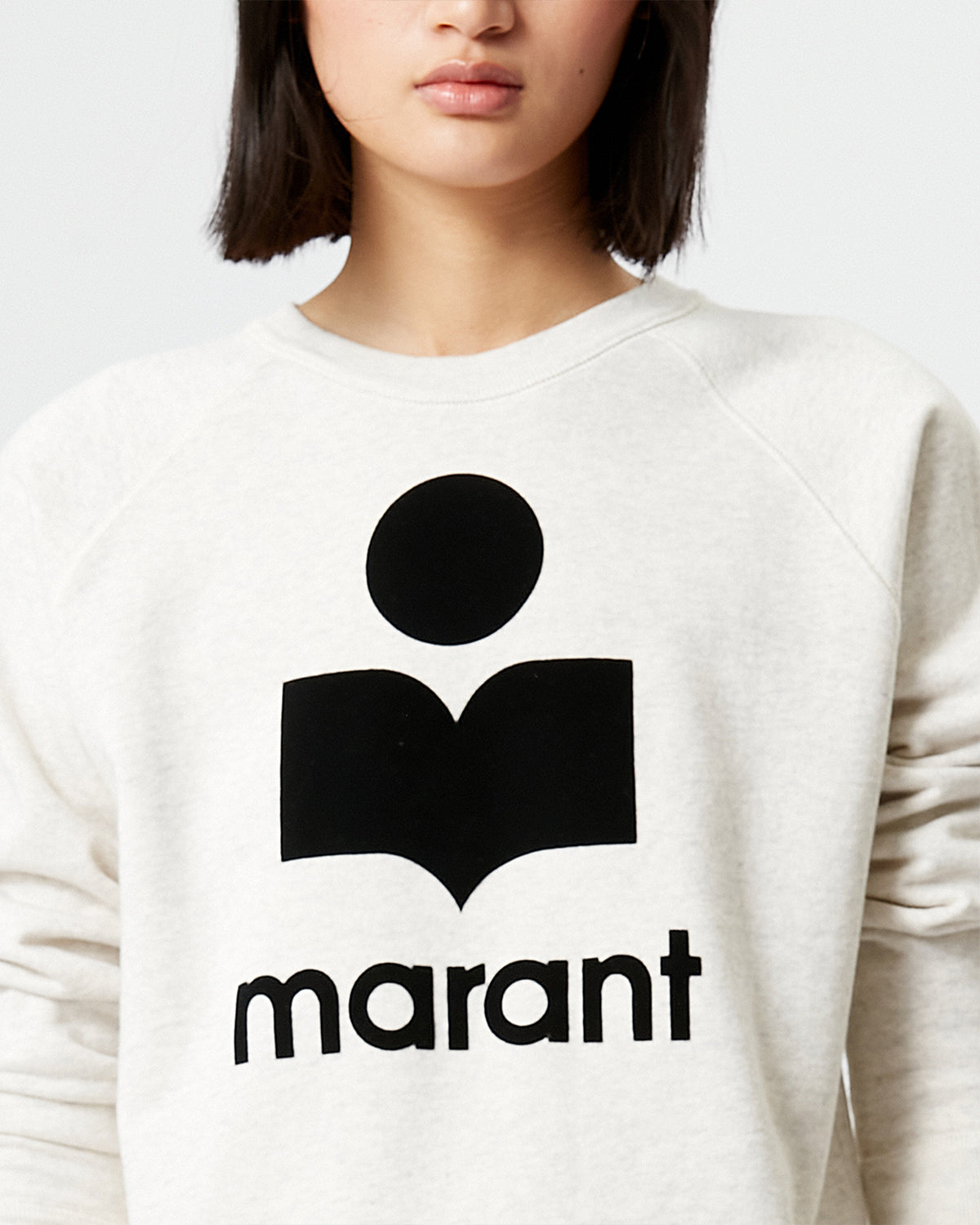 Sweatshirt Milly — Écru, vue 3 ; référence SW003700M017E23EC