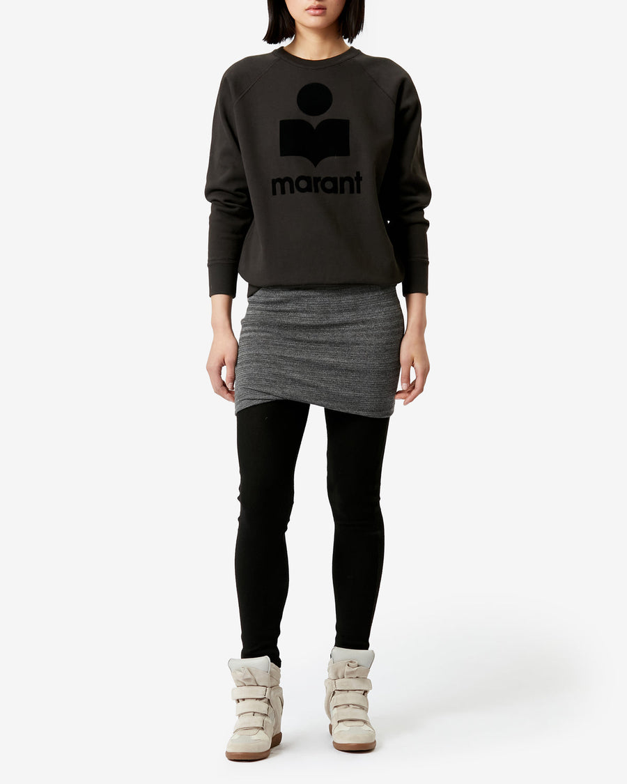 Sweatshirt Milly — Noir délavé, vue 2 ; référence SW003700M017E02FK