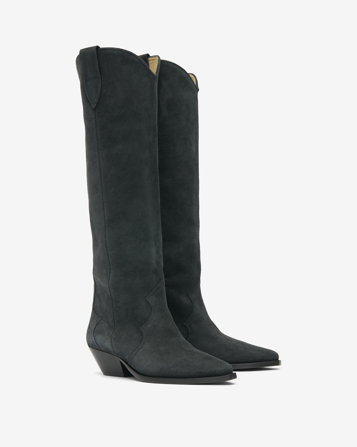 Bottes Denvee — Noir délavé, vue 2 ; référence BT0001FAA1A03S02FK