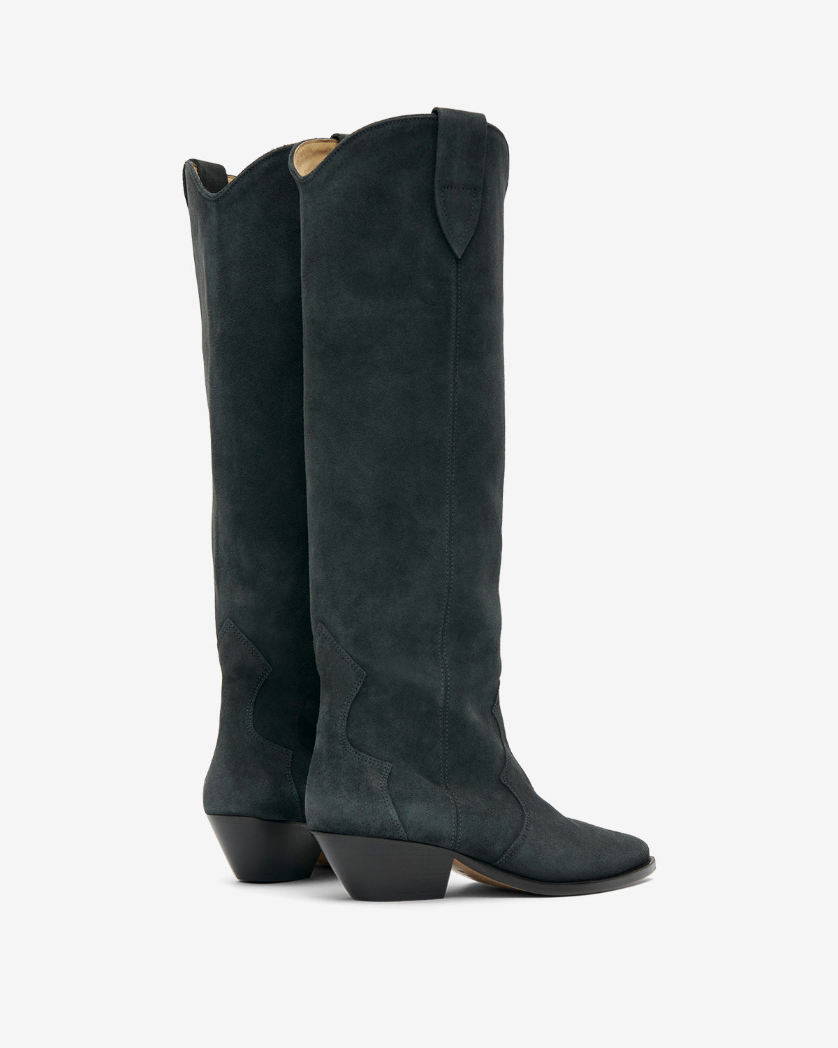 Bottes Denvee — Noir délavé, vue 3 ; référence BT0001FAA1A03S02FK