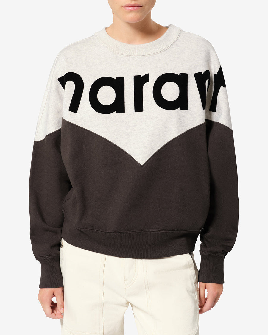 Sweatshirt Houston — Noir délavé, vue 1 ; référence SW0006FAA1M08E02FK