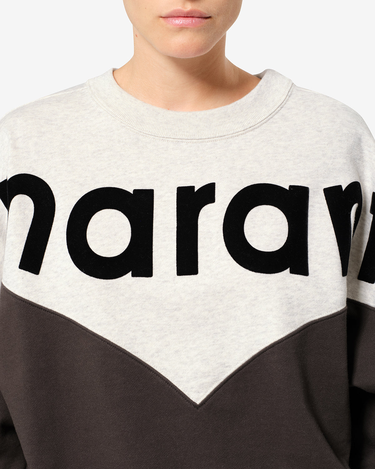 Sweatshirt Houston — Noir délavé, vue 3 ; référence SW0006FAA1M08E02FK