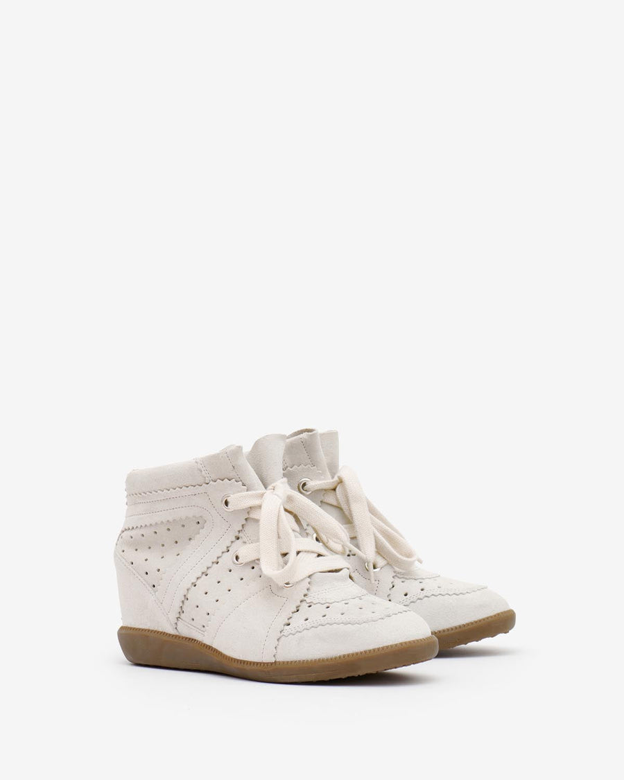 Baskets Bobby — Beige, vue 2 ; référence BK0011FAA1E20S20CK